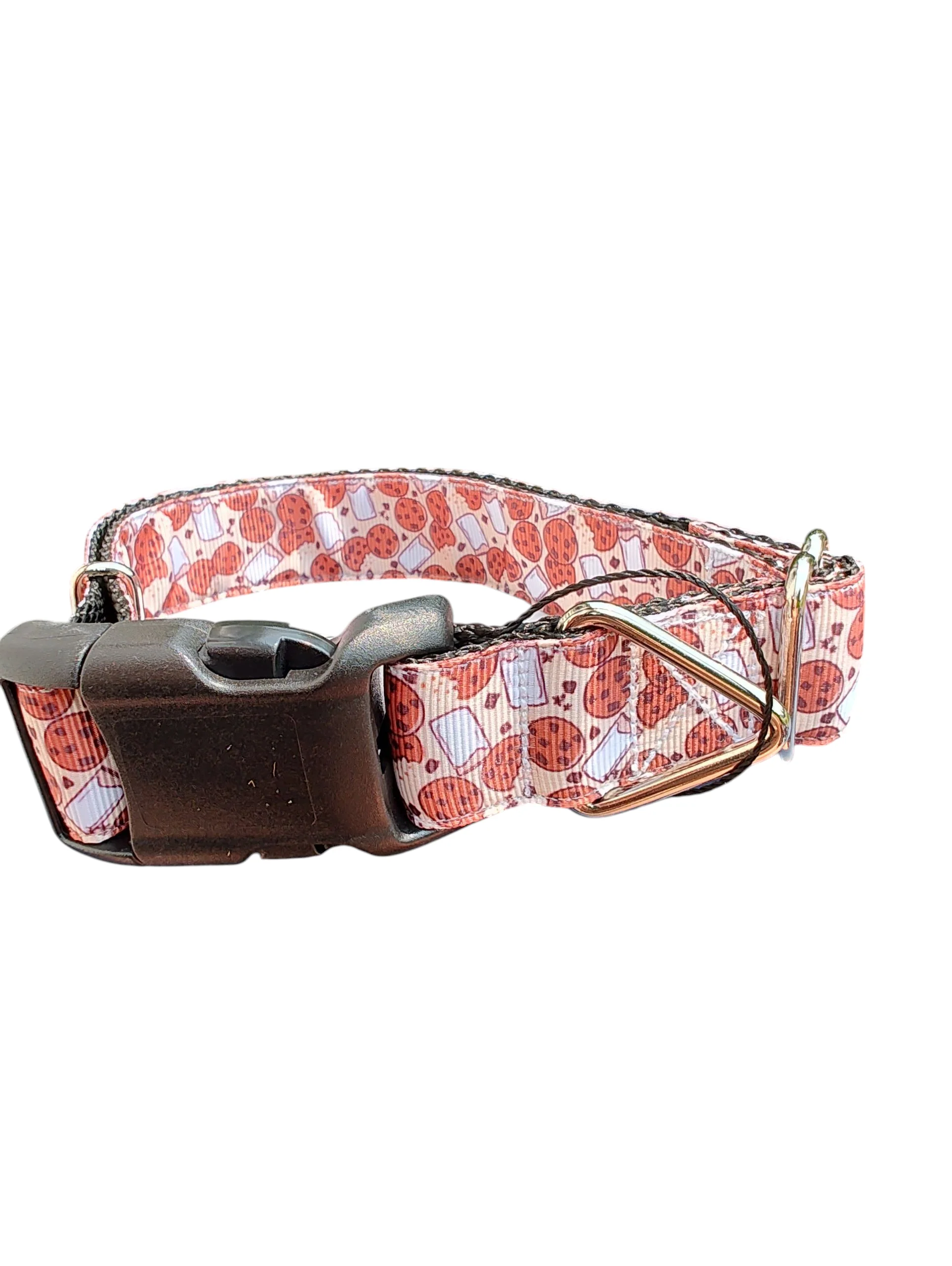Milk and Cookies Nylon Dog Collar - Image 2