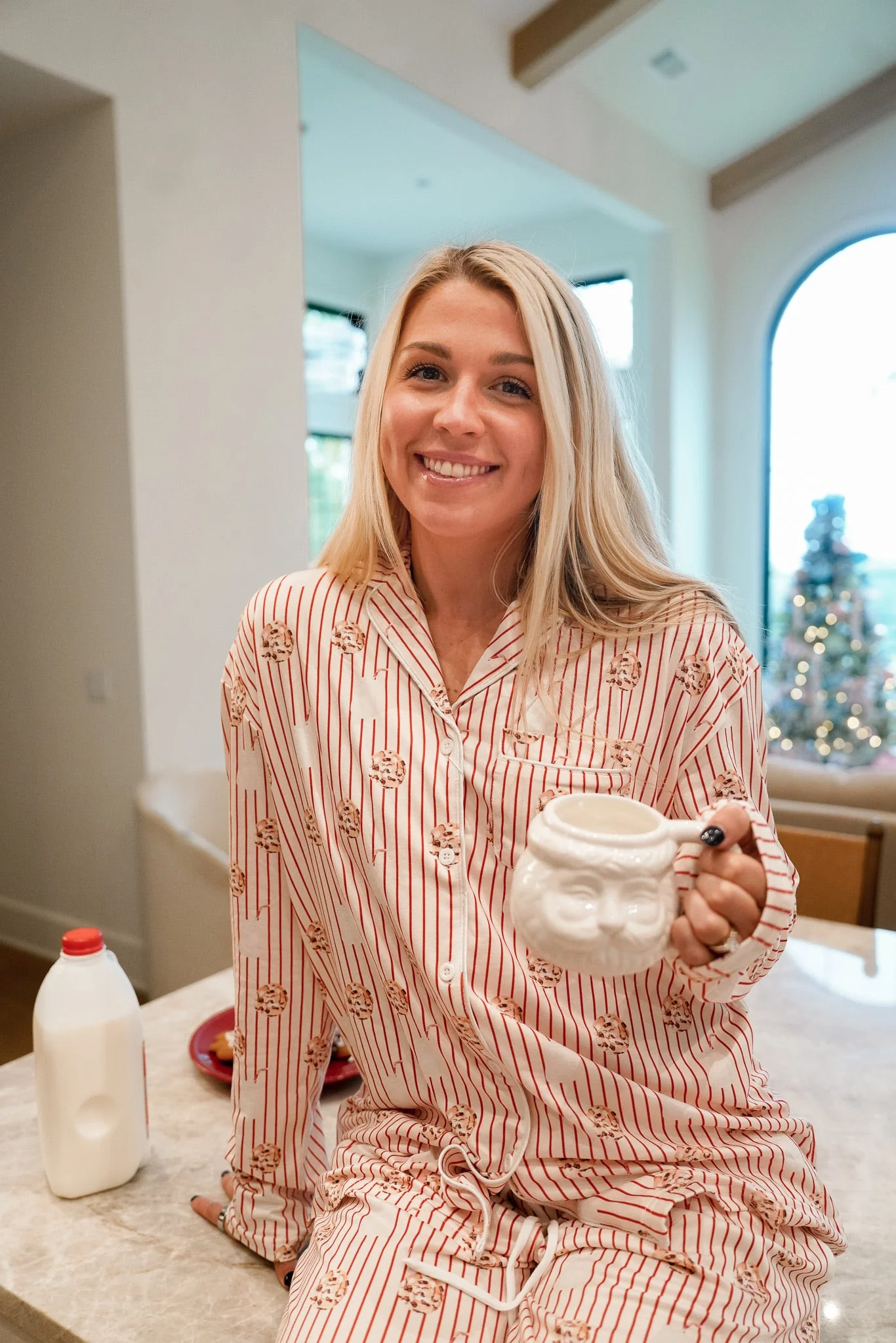 Milk & Cookies - Long Pajama Set - Image 4