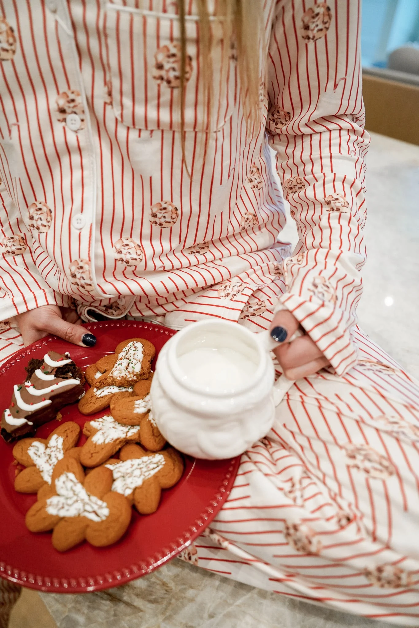 Milk & Cookies - Long Pajama Set - Image 8