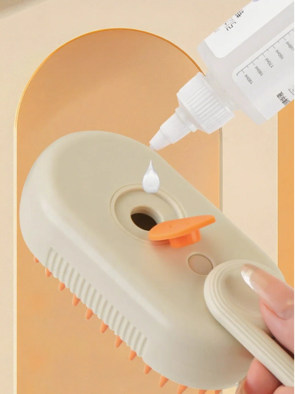 Milou & Lumi 4-in-1 Steam Pet Grooming Brush - Image 2