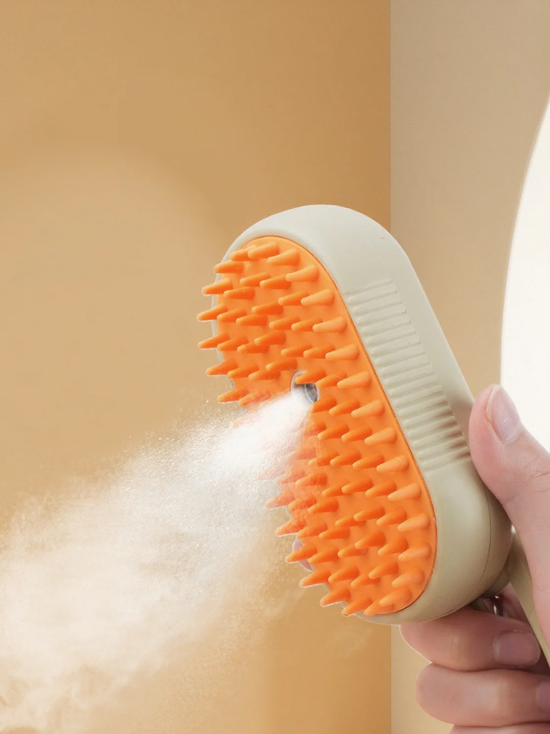 Milou & Lumi 4-in-1 Steam Pet Grooming Brush - Image 3
