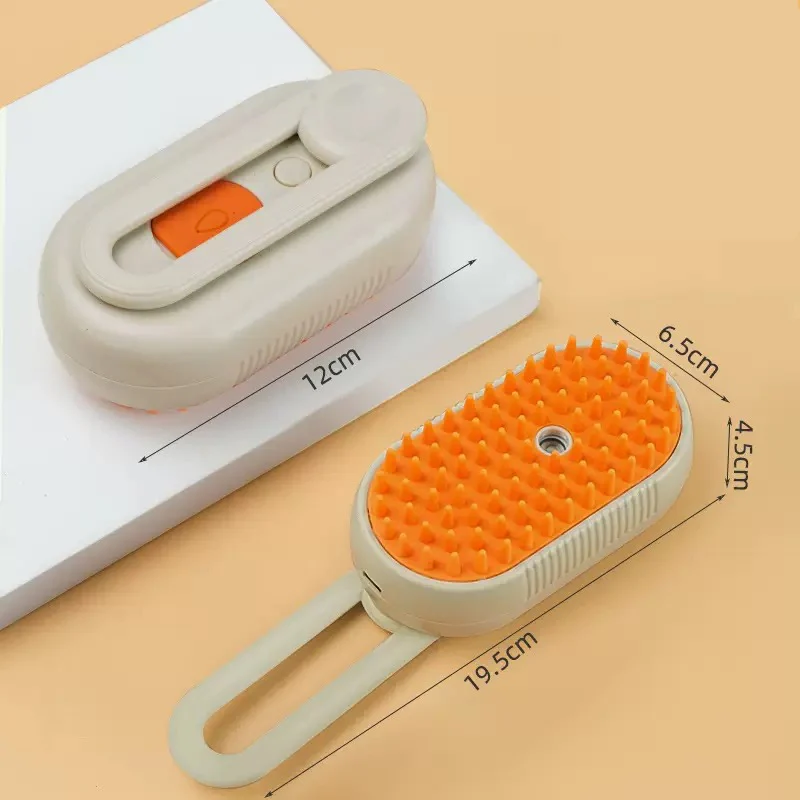 Milou & Lumi 4-in-1 Steam Pet Grooming Brush - Image 6