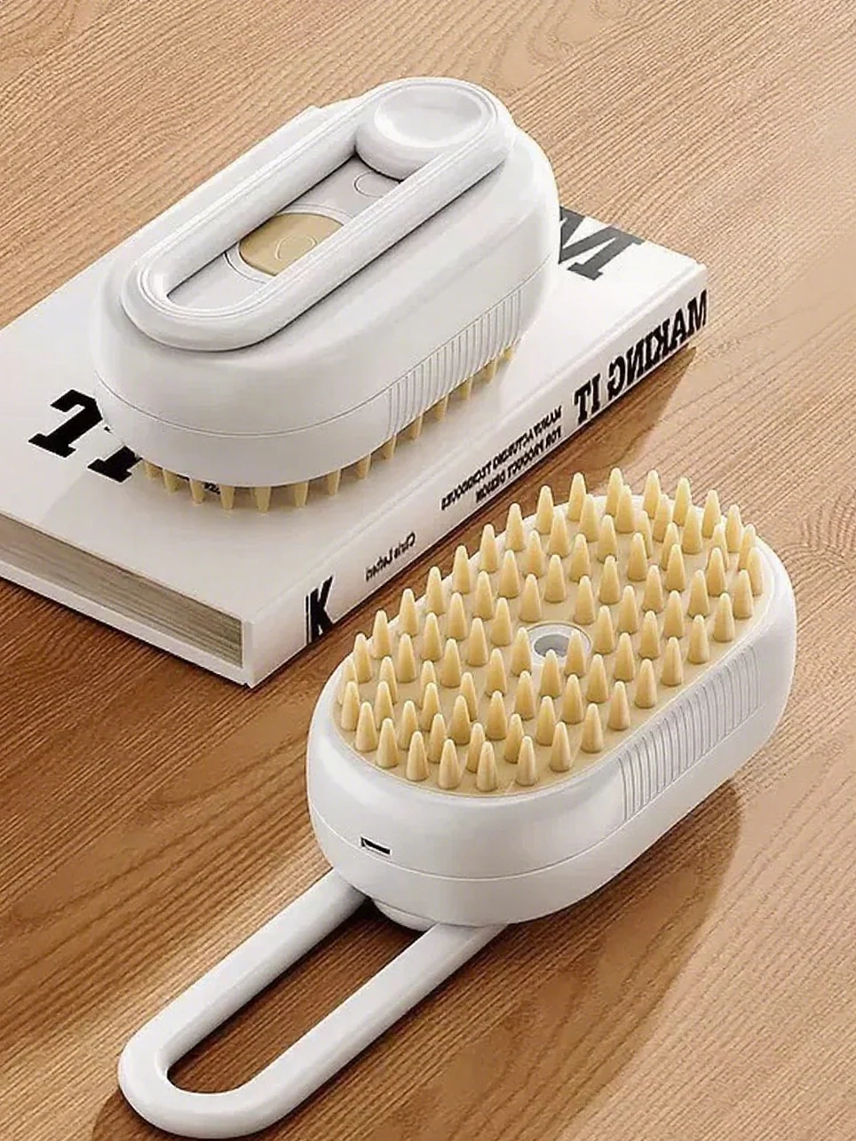 Milou & Lumi 4-in-1 Steam Pet Grooming Brush - Image 8