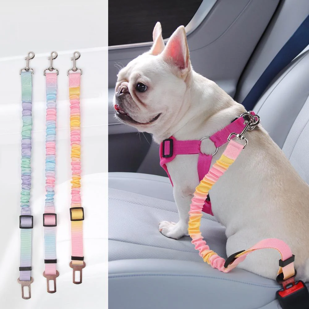 Milou & Lumi Adjustable Pet Car Seat Belt - Image 4