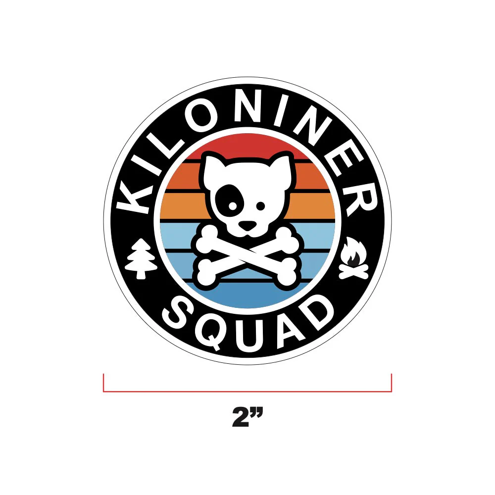 Mini ADVENTURE DOG & CROSSBONES Morale Patch - Image 2