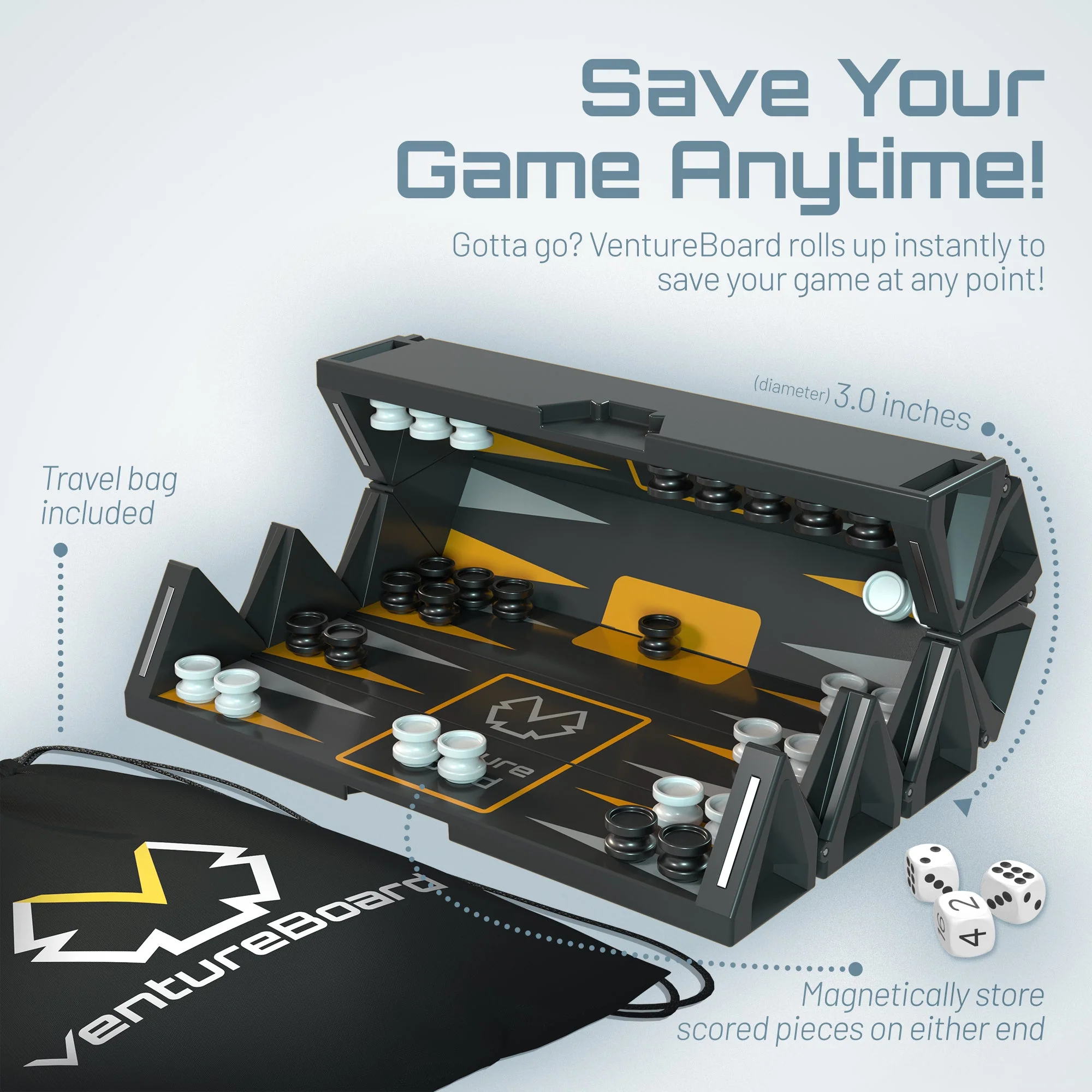 Mini Backgammon - Image 3