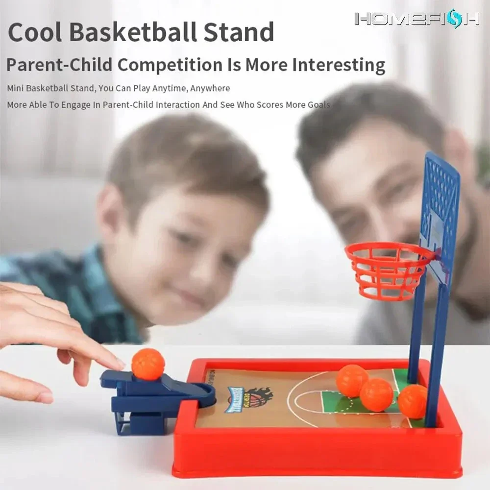 Mini Desktop Basketball Game – Portable Tabletop Sports Toy for Kids & Adults - Image 2