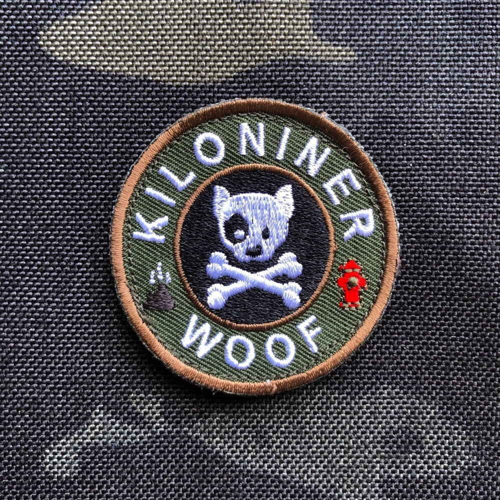 MINI DOG & CROSSBONES JUNGLE Morale Patch - Image 4