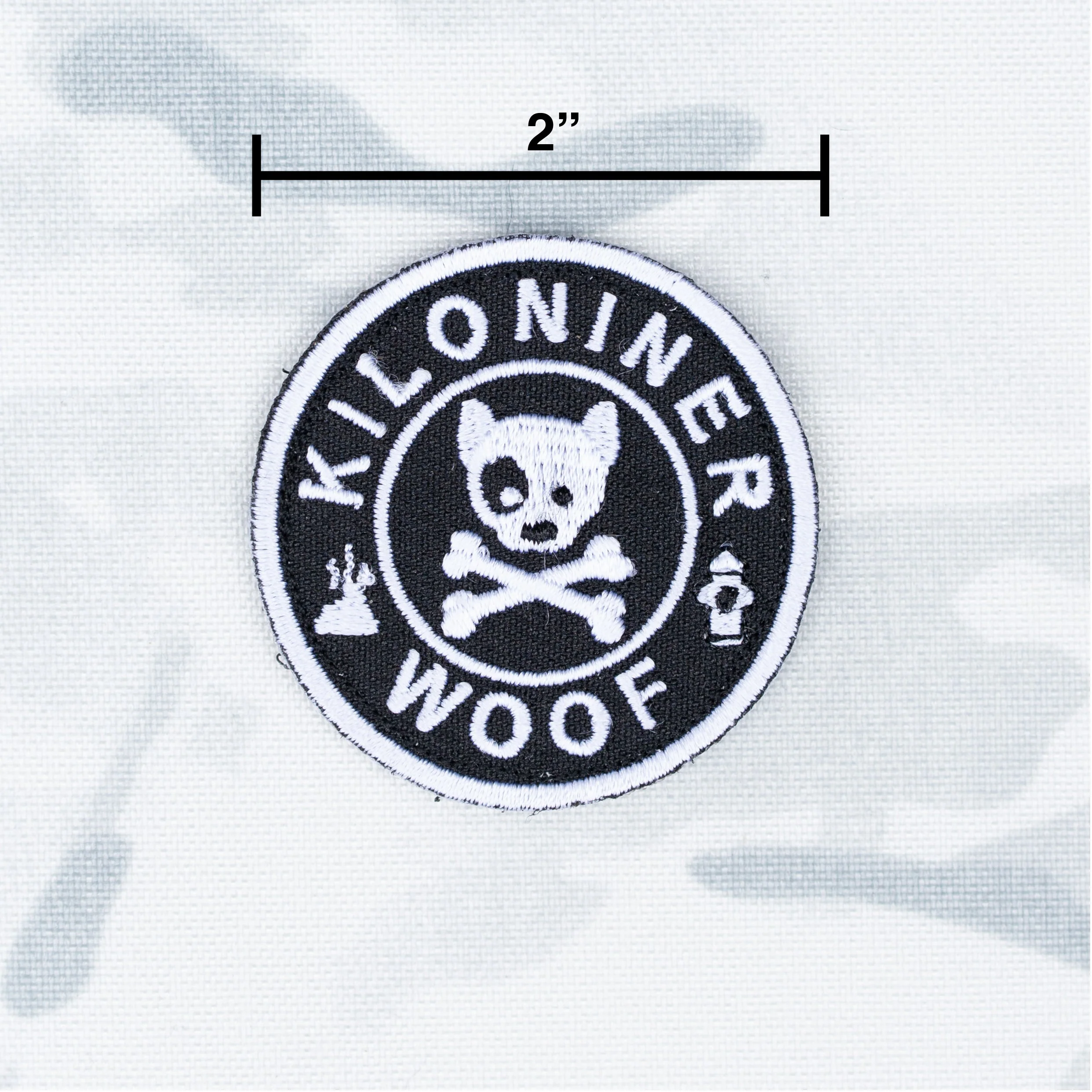 MINI DOG & CROSSBONES Morale Patch - Image 2