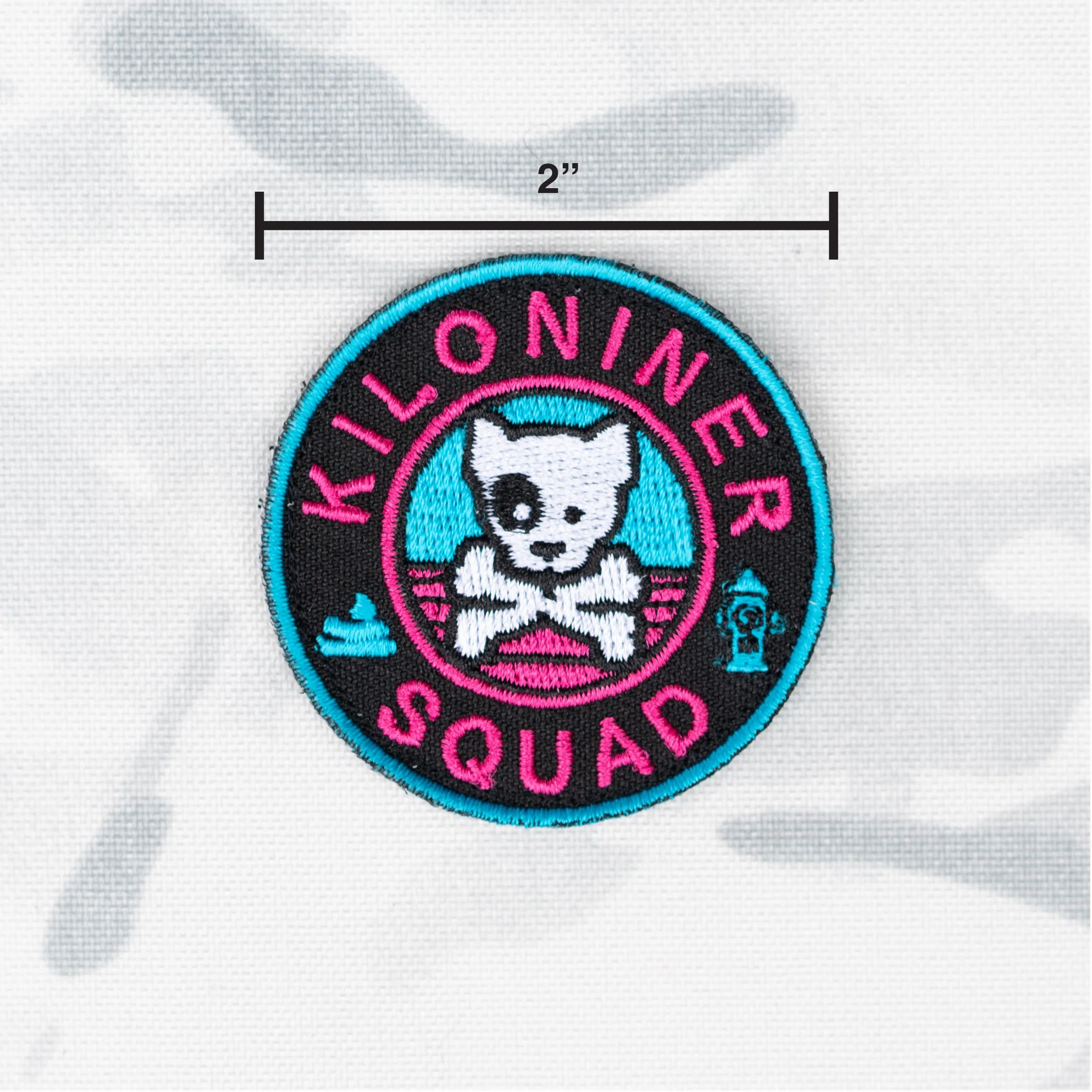 MINI DOG & CROSSBONES PT Morale Patch - Image 2