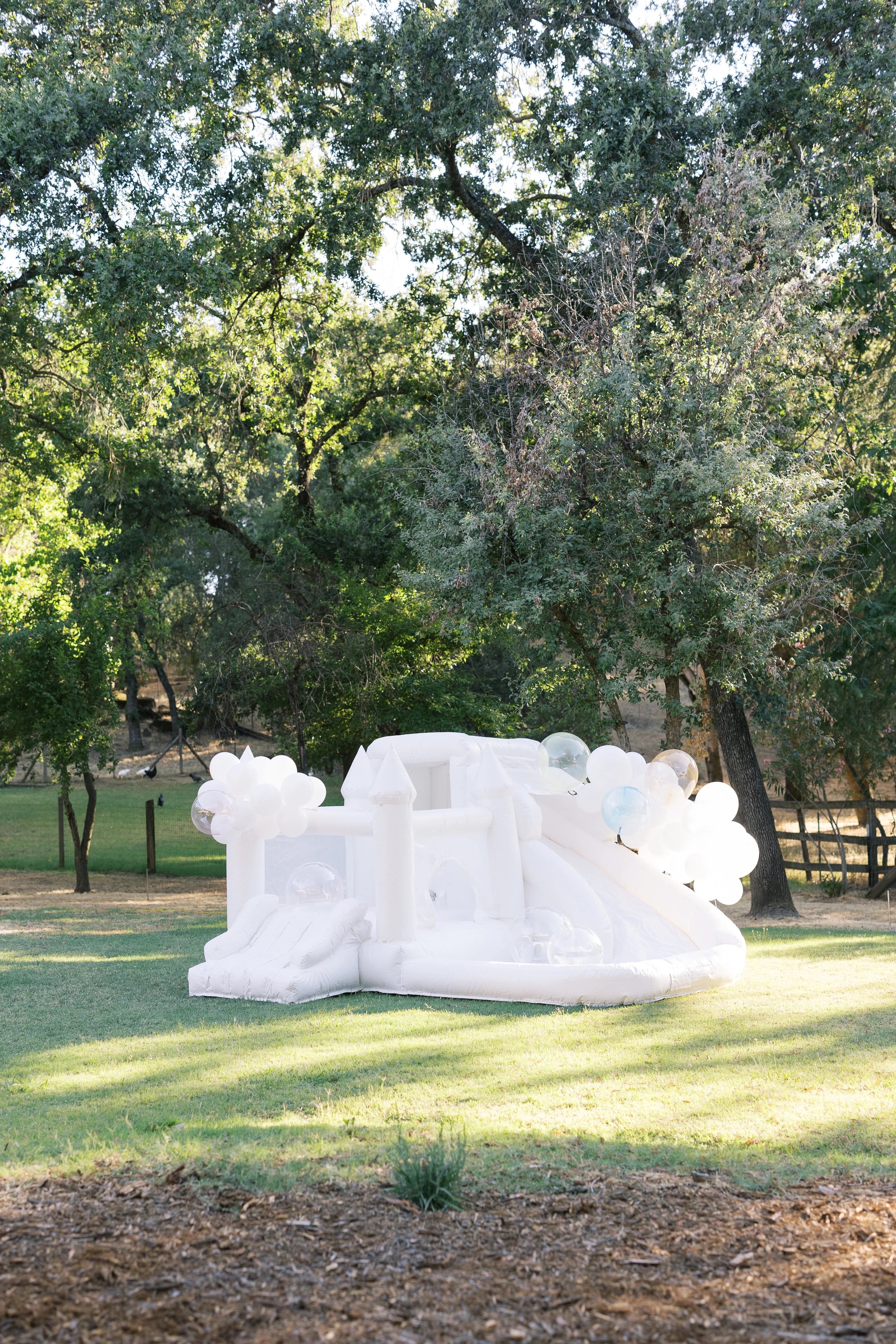 Mini Ella - White COMBO Bounce and Splash Water Slide - Image 3