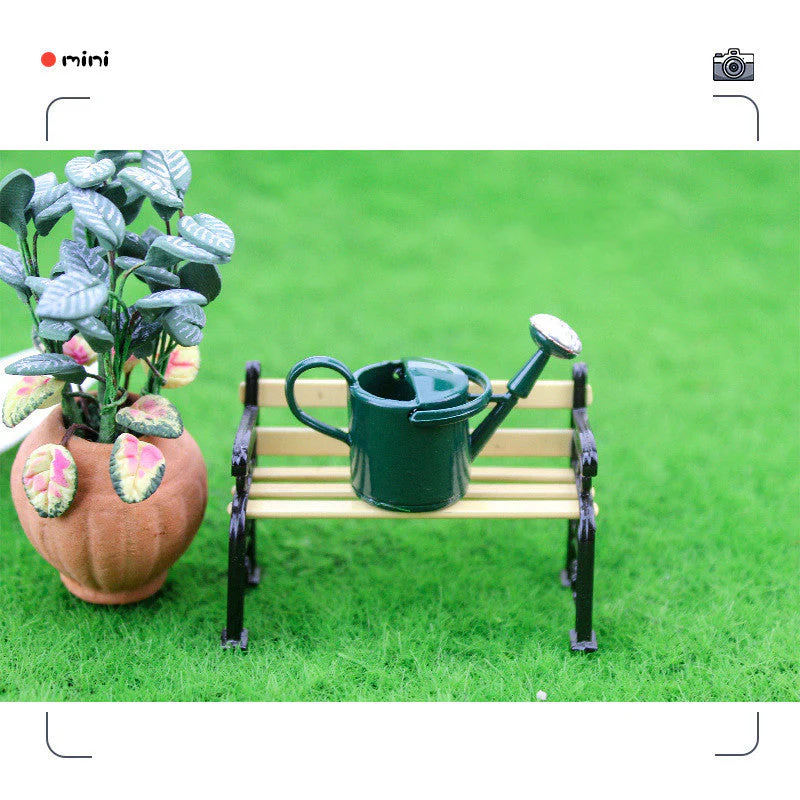 Mini Food Toy Model Mini Lacy Watering Can - Image 10