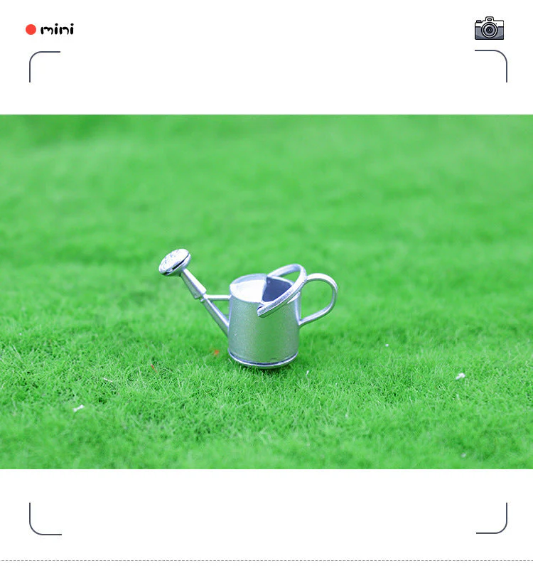 Mini Food Toy Model Mini Lacy Watering Can - Image 2