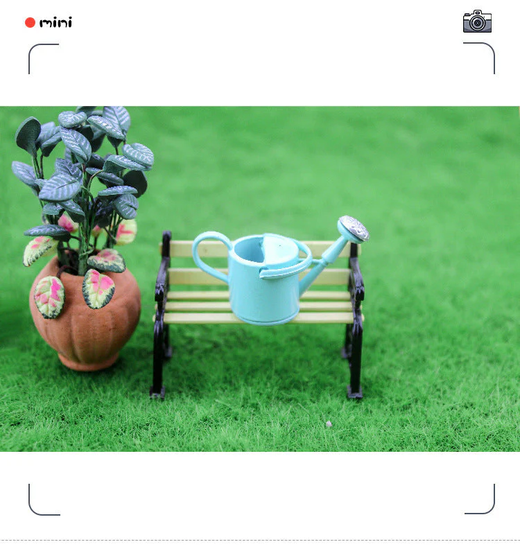 Mini Food Toy Model Mini Lacy Watering Can - Image 3