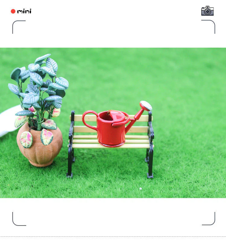 Mini Food Toy Model Mini Lacy Watering Can - Image 5