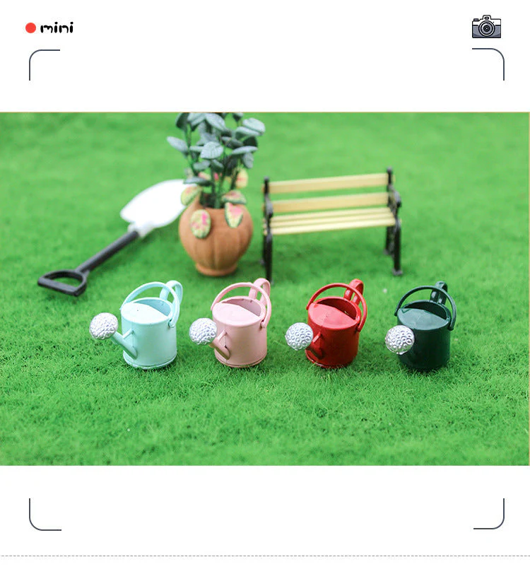 Mini Food Toy Model Mini Lacy Watering Can - Image 6