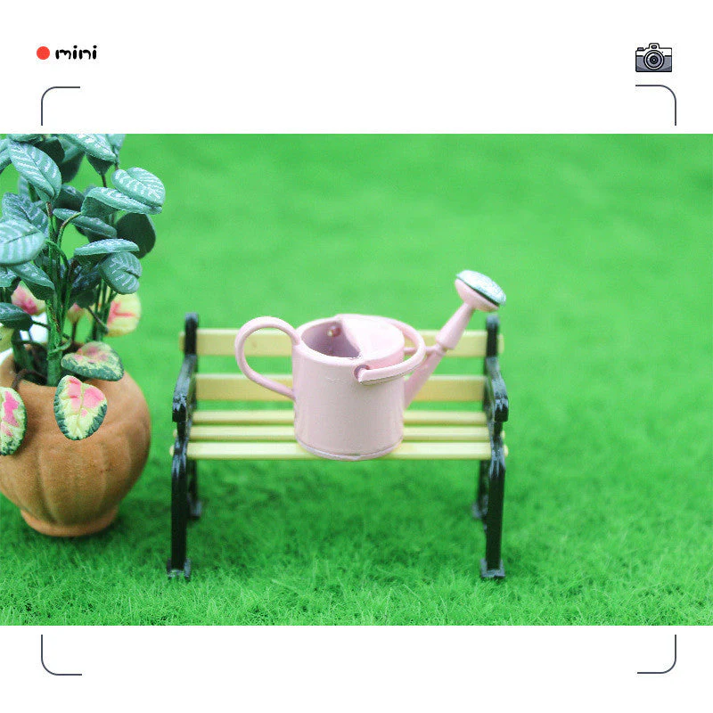 Mini Food Toy Model Mini Lacy Watering Can - Image 8
