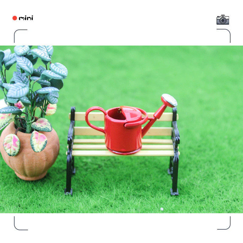 Mini Food Toy Model Mini Lacy Watering Can - Image 9