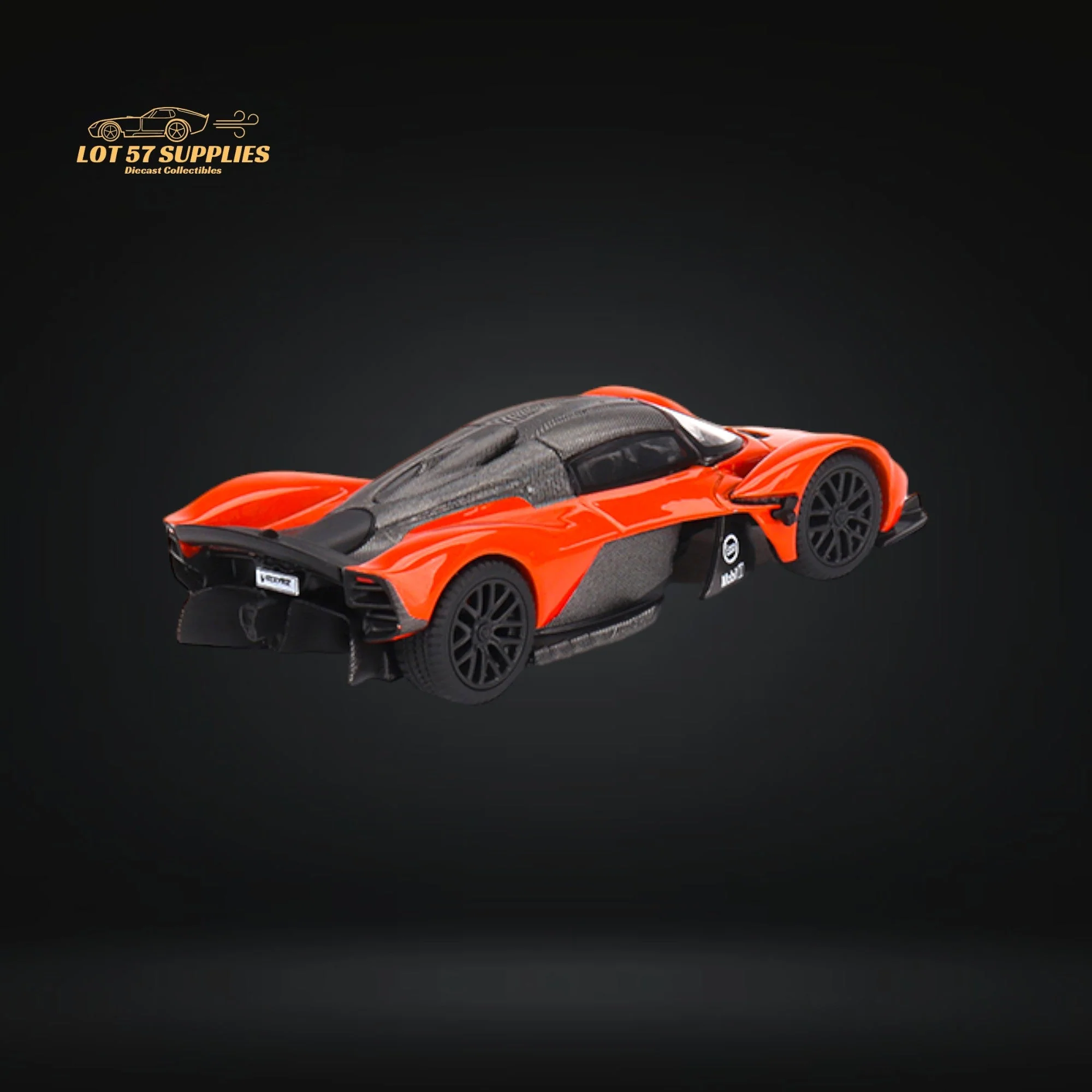 Mini-GT Aston Martin Valkyrie Maximum Orange 1:64 - Image 2