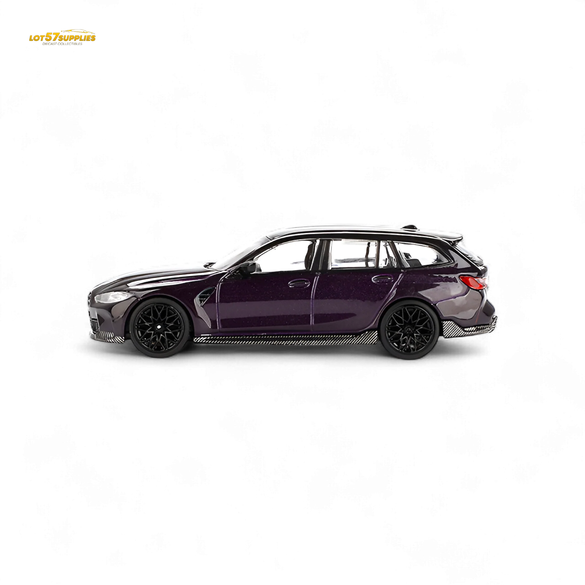 Mini-GT BMW M3 M Performance Touring Daytona Violet 1:64 - Image 2