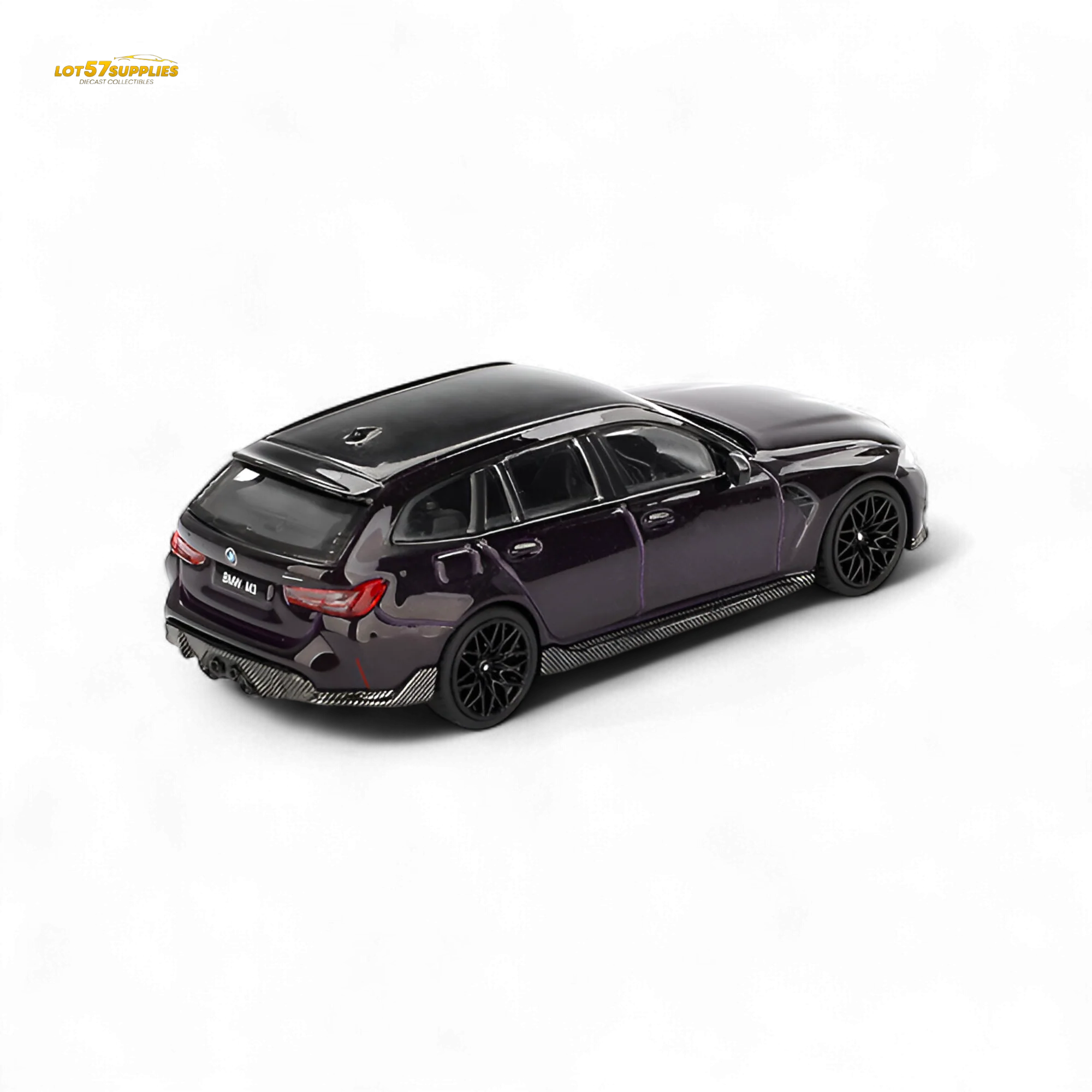 Mini-GT BMW M3 M Performance Touring Daytona Violet 1:64 - Image 3