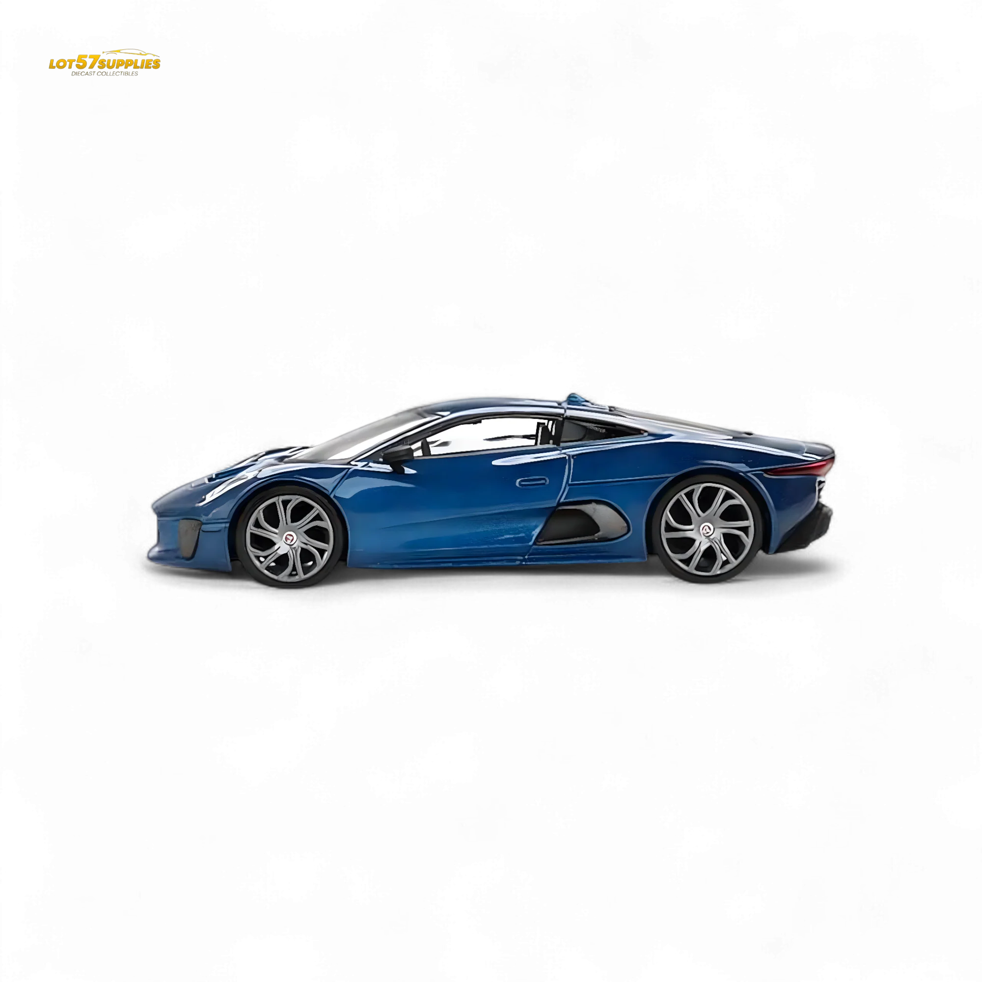 Mini-GT Jaguar C-X75 Blue 1:64 - Image 3