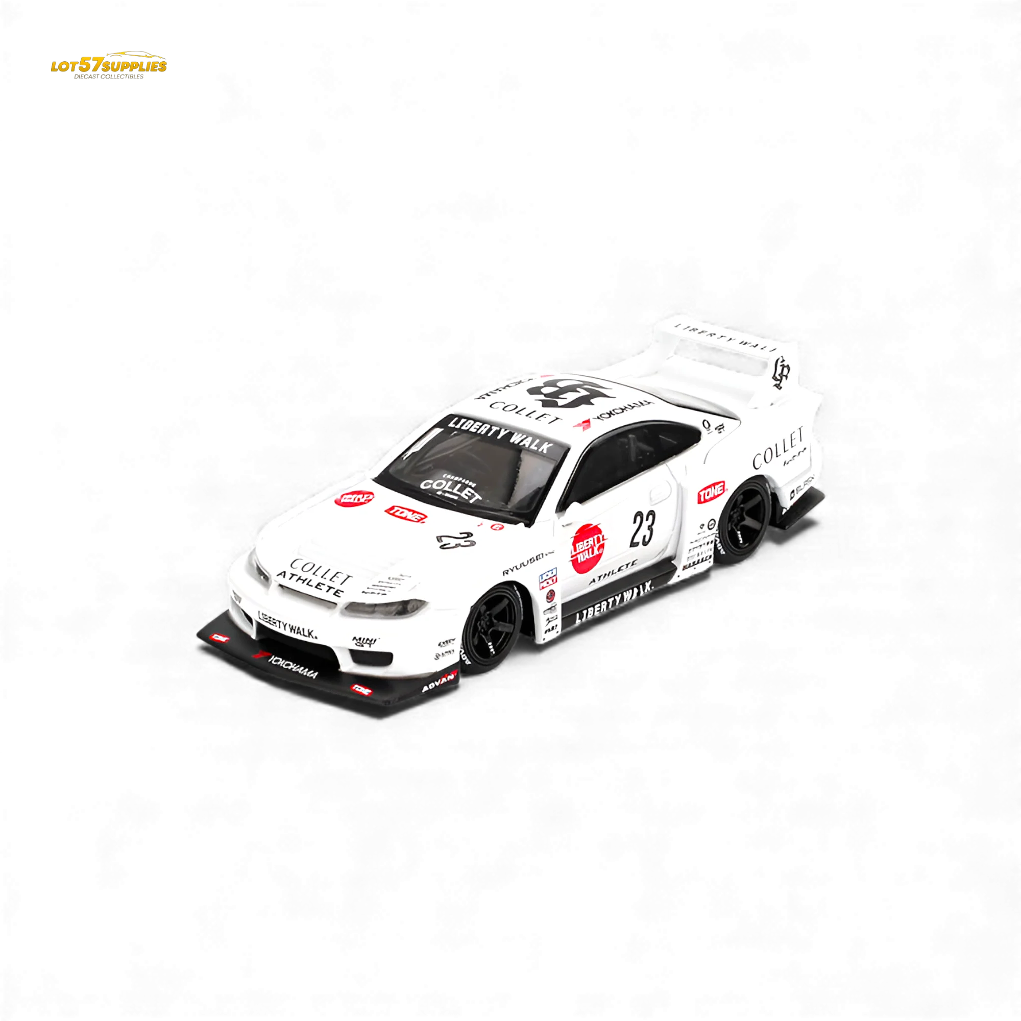 Mini-GT Nissan S15 Silvia LB-Super Silhouette 1:64 - Image 3
