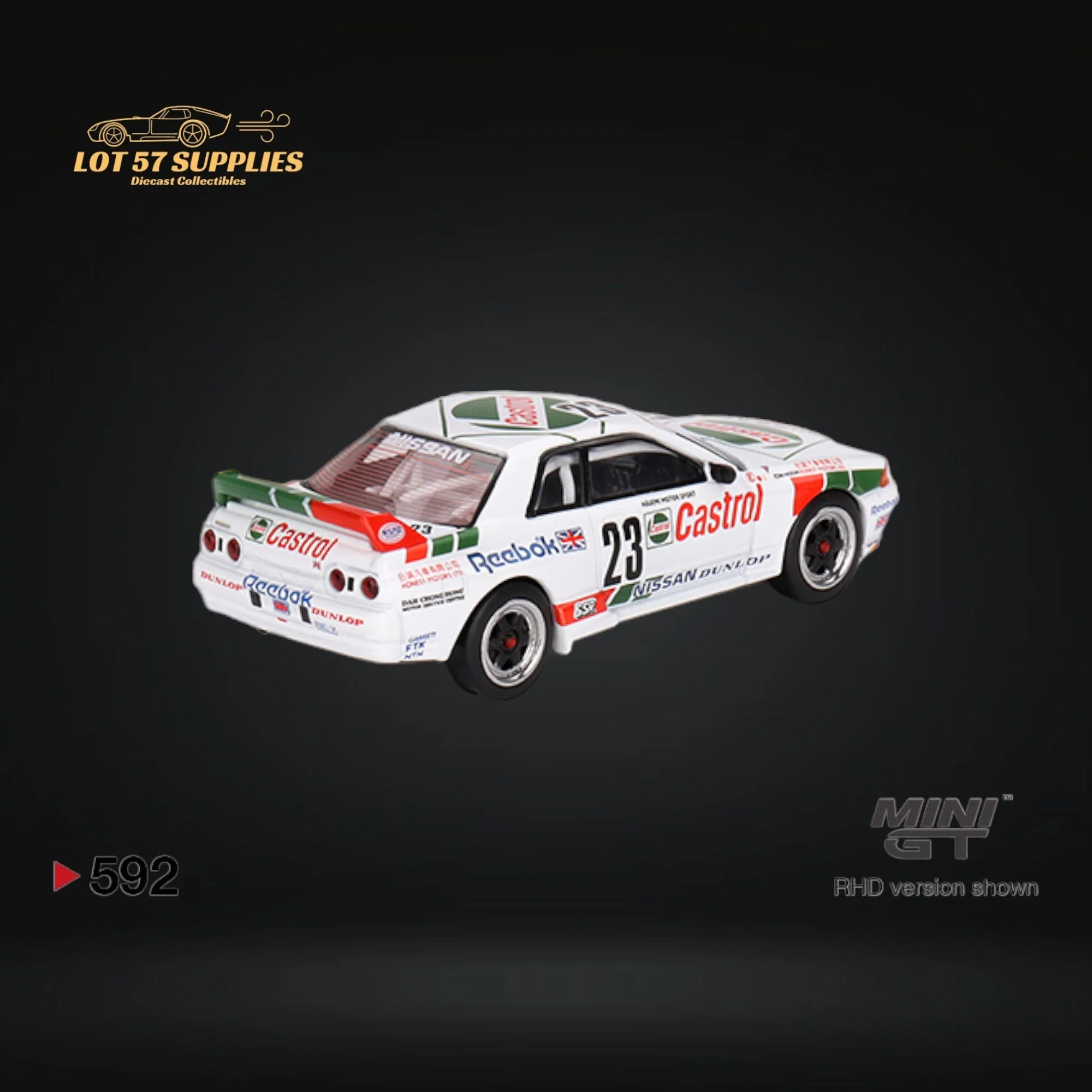 Mini GT Nissan Skyline GT-R R32 Gr. A #23 1:64 - Image 2