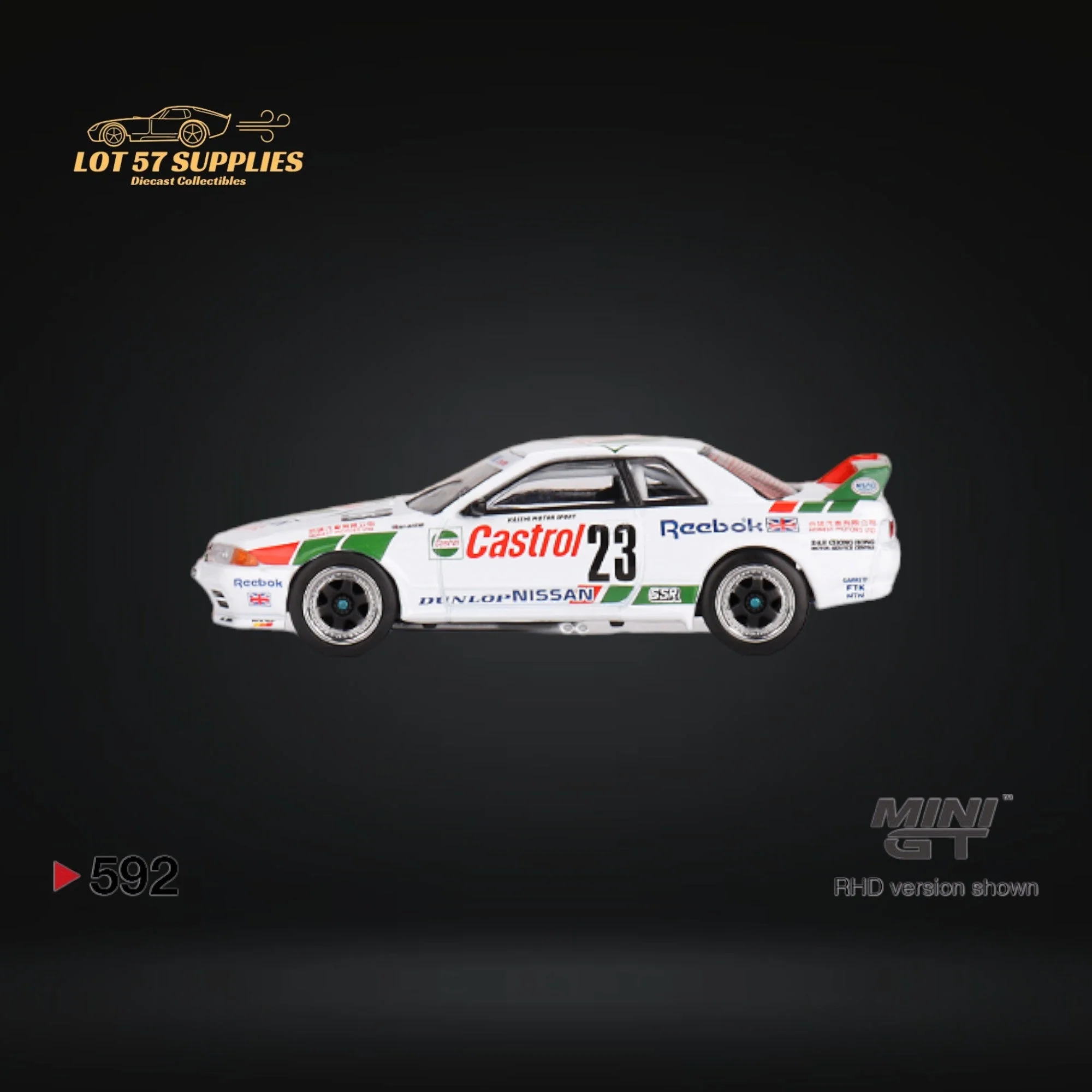 Mini GT Nissan Skyline GT-R R32 Gr. A #23 1:64 - Image 3