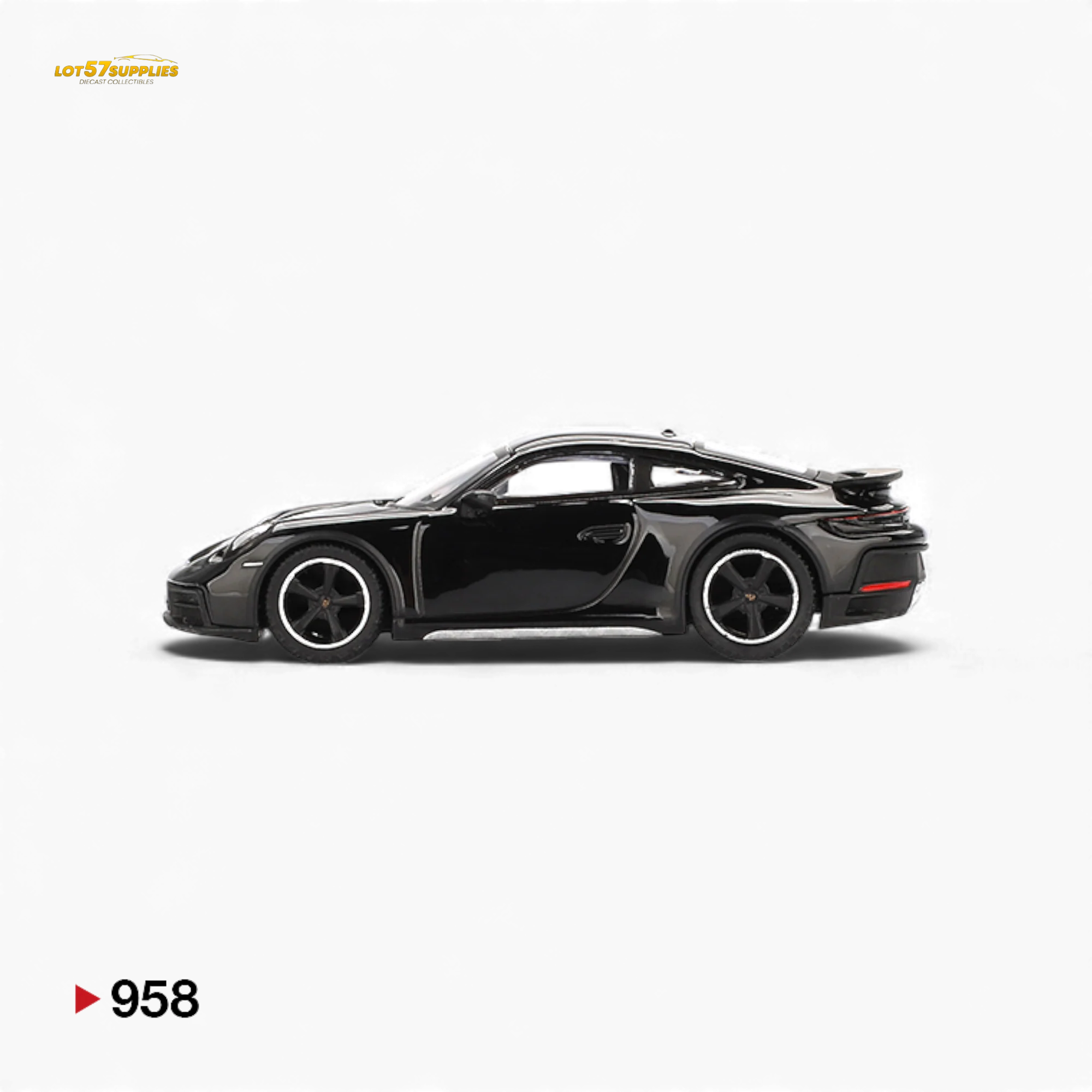 Mini GT Porsche 911 Dakar Black 1:64 - Image 2