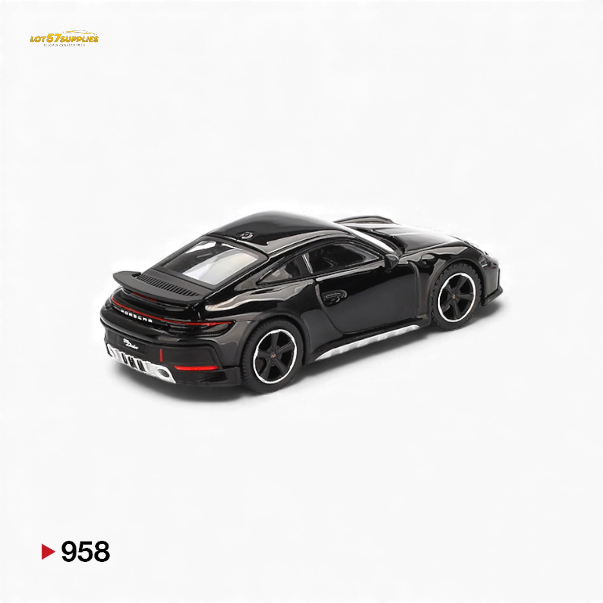 Mini GT Porsche 911 Dakar Black 1:64 - Image 3