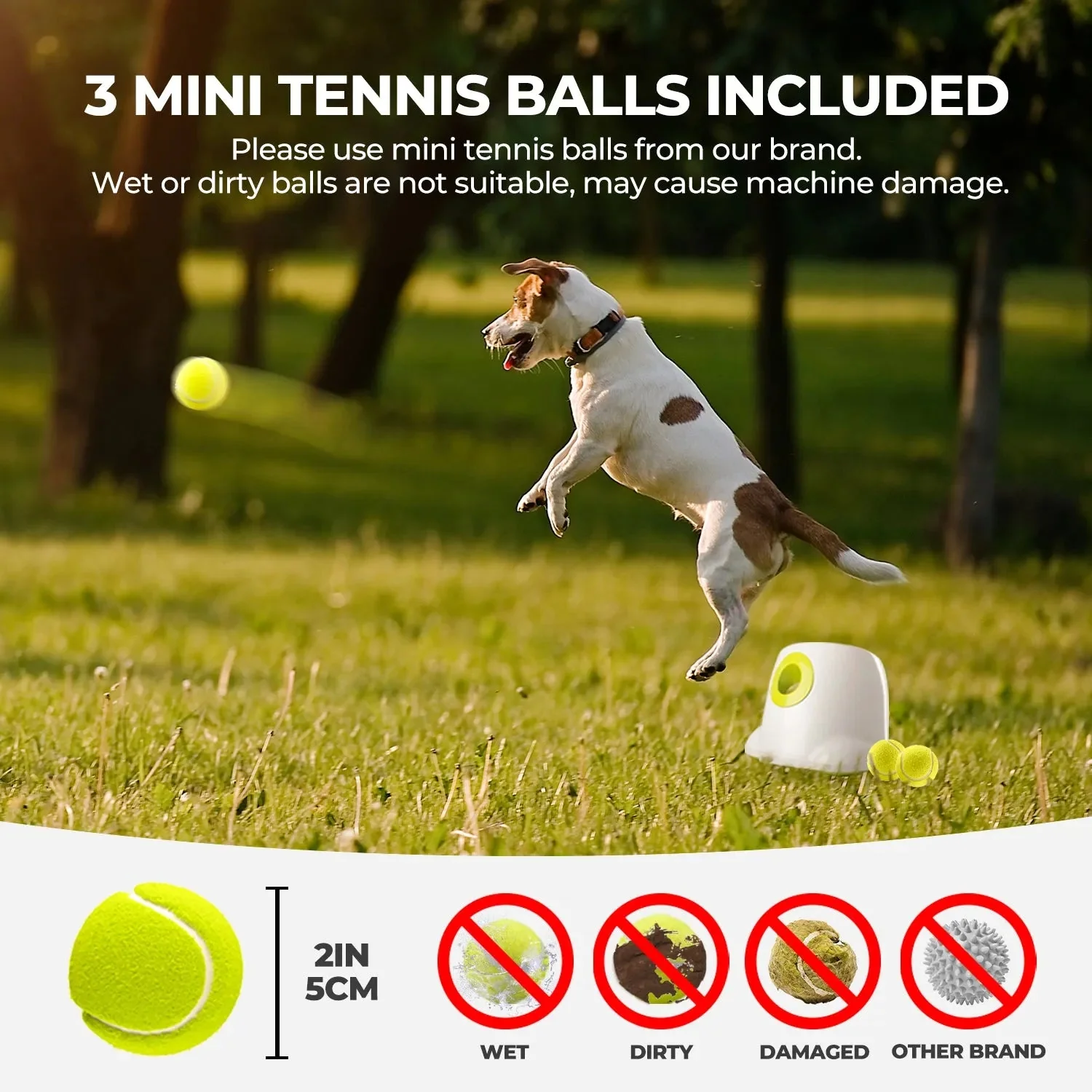 Mini Hyper Fetch Automatic Ball Launcher For Small Dogs - Image 5