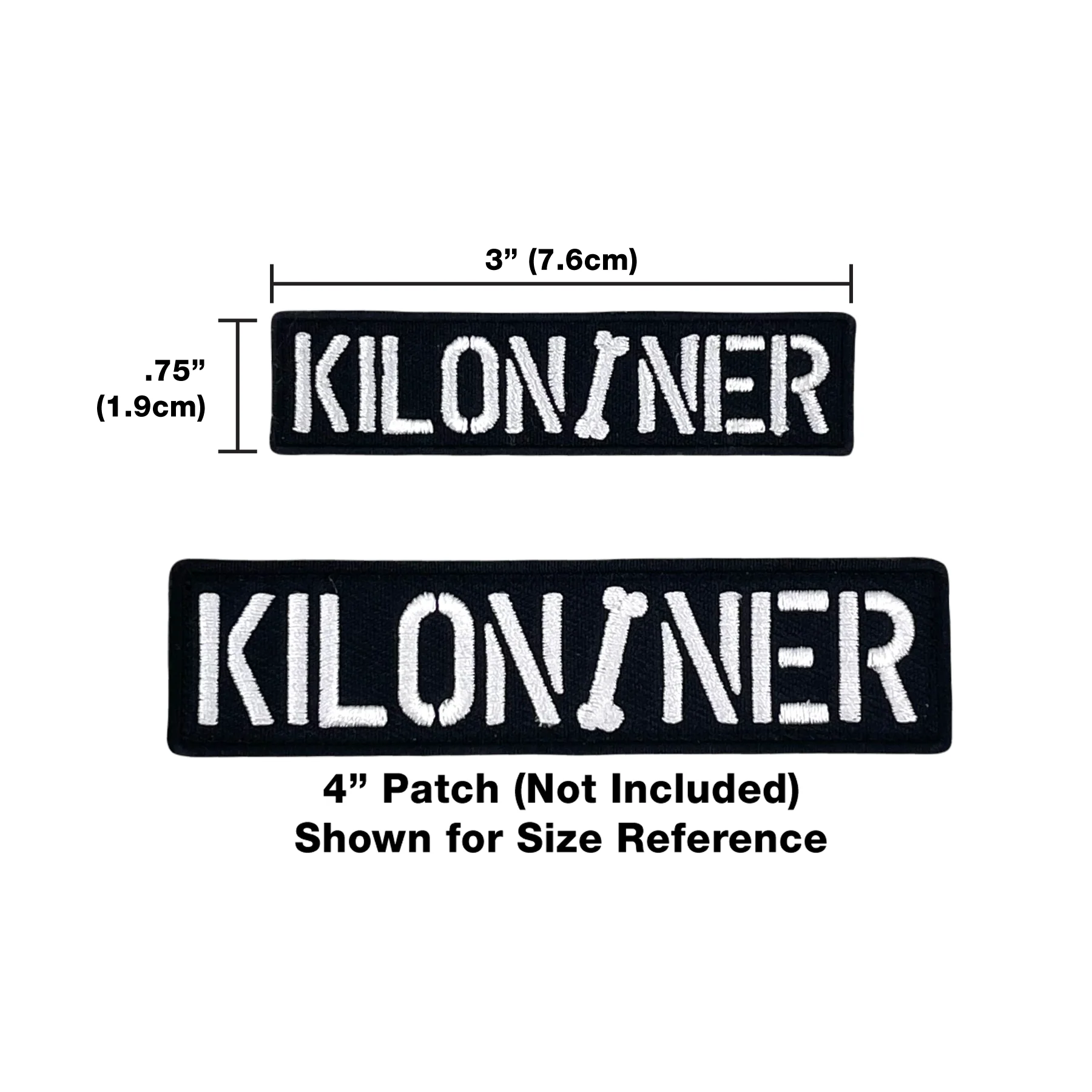 MINI KILONINER STENCIL Morale Patch - Image 3