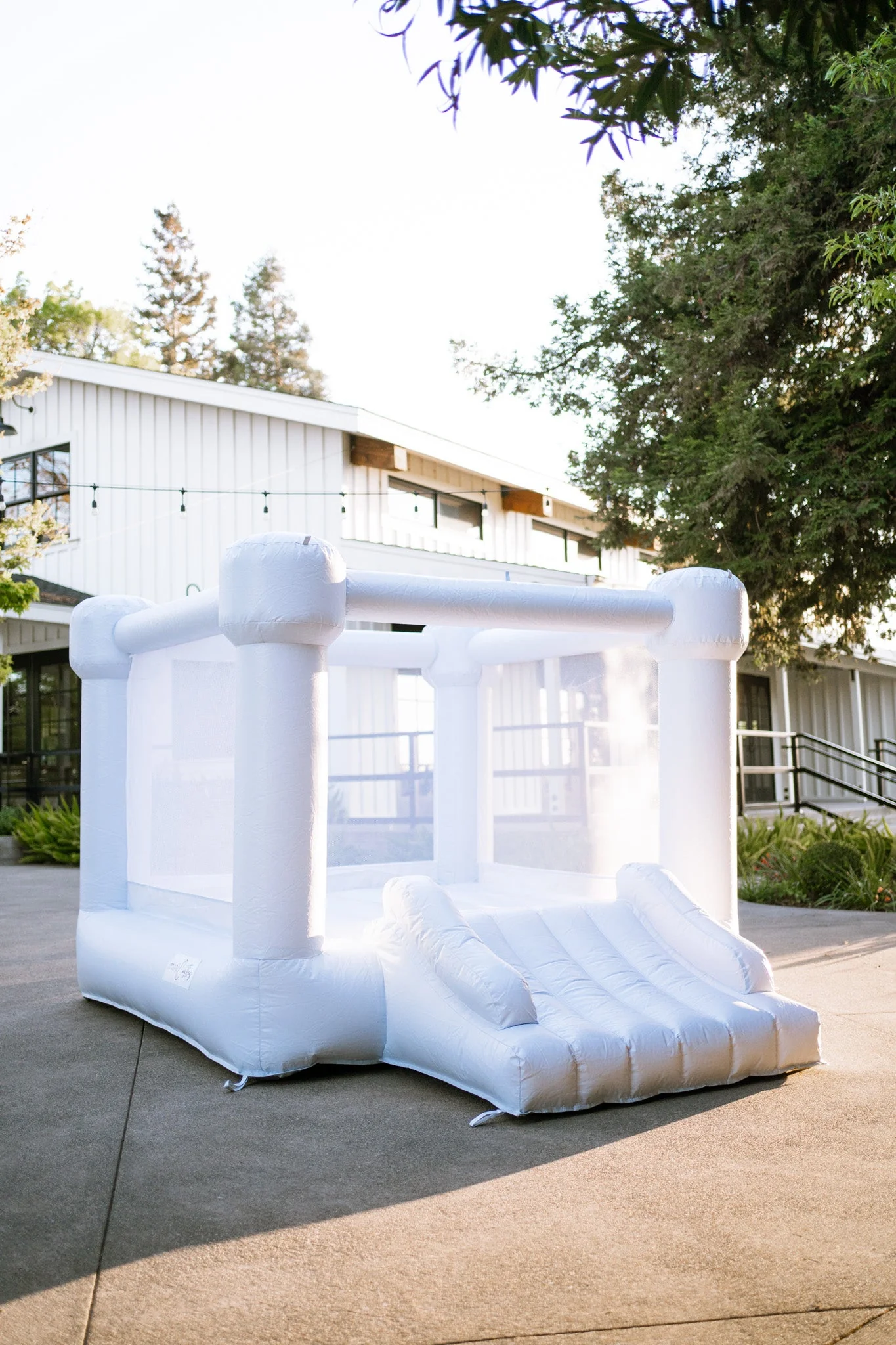 Mini Leo - Muted Blue Bounce House - Image 2