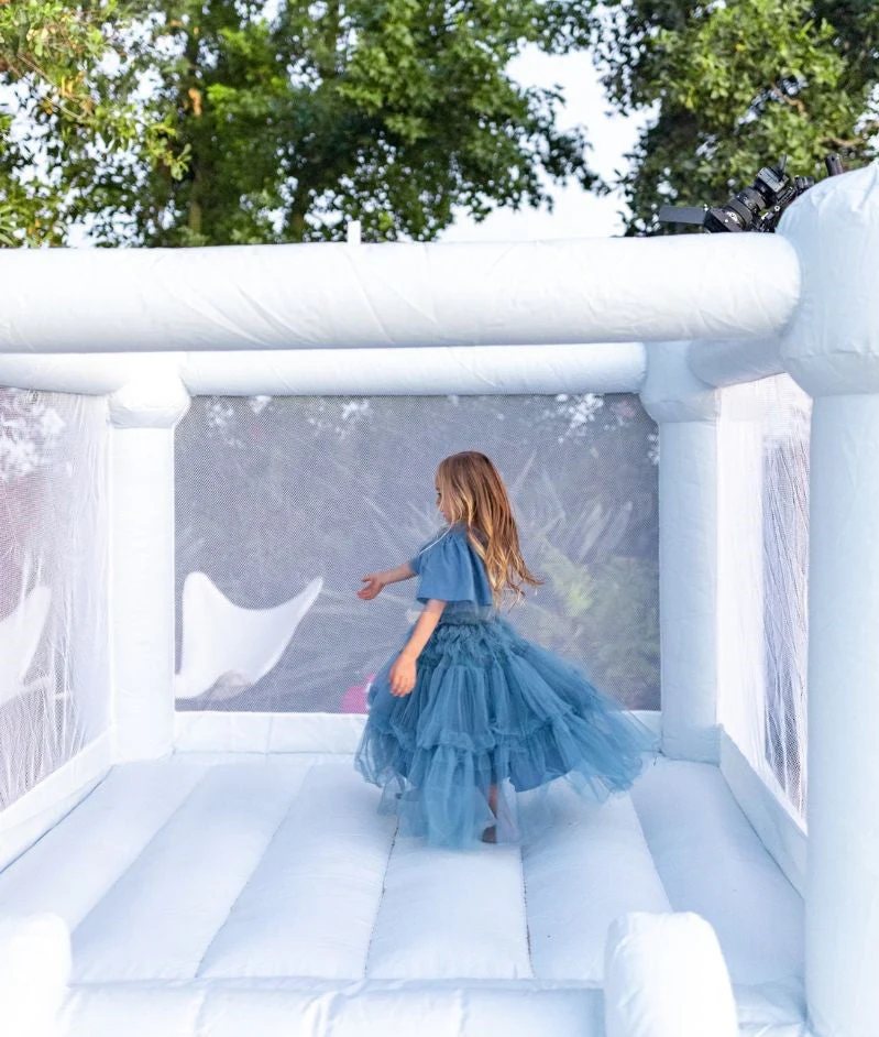 Mini Leo - Muted Blue Bounce House - Image 4
