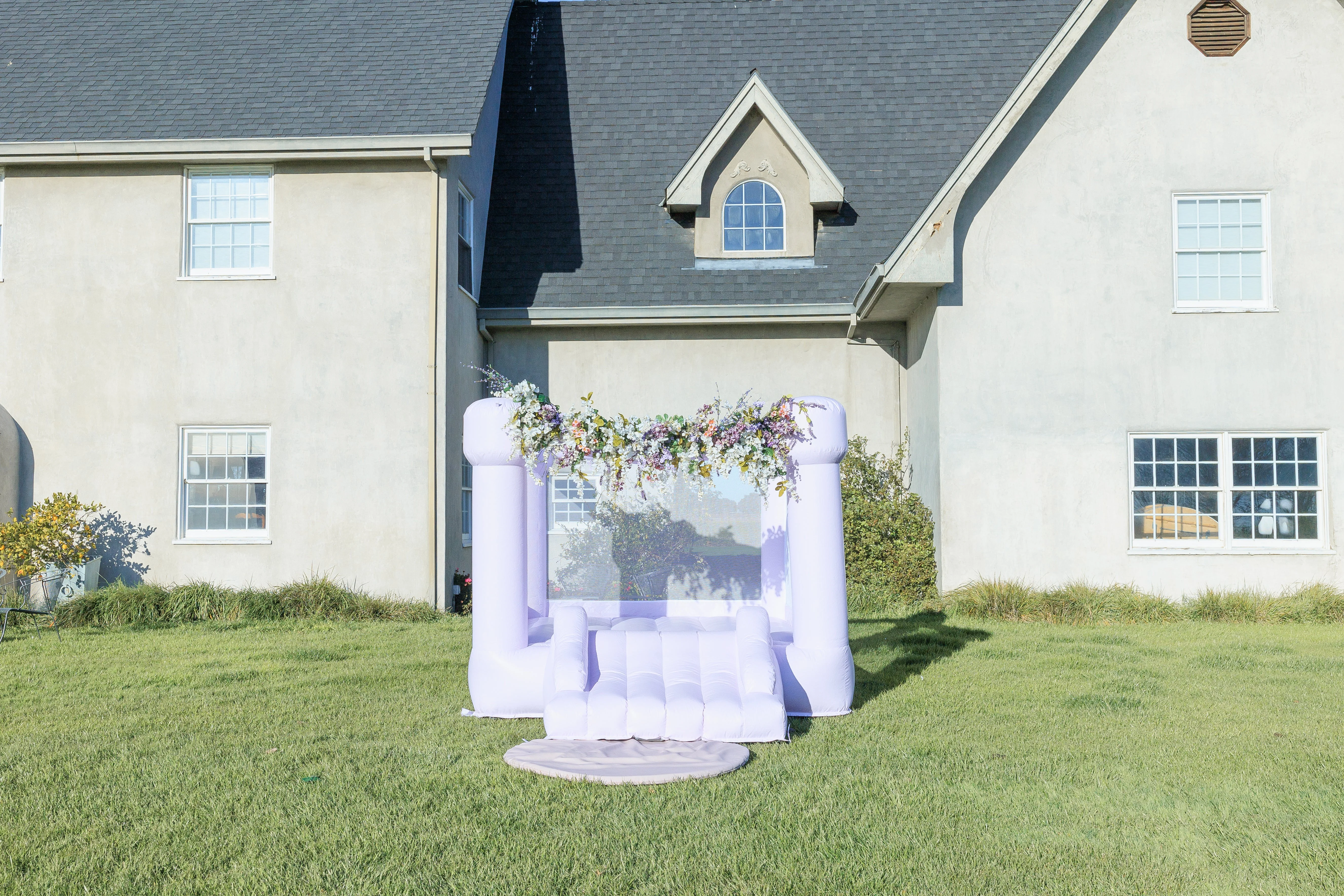 Mini Lila - Pastel Purple Bounce House - Image 2