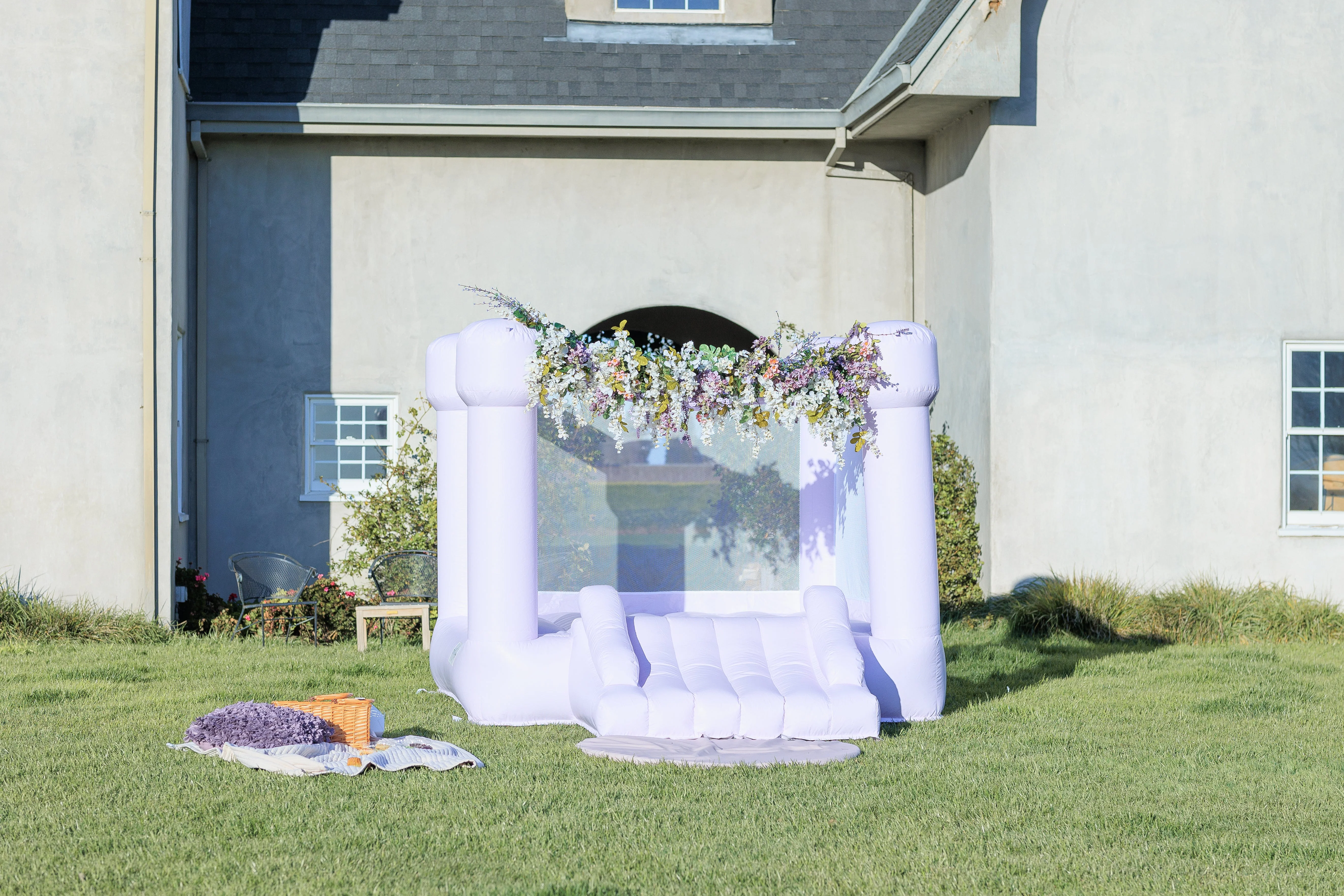 Mini Lila - Pastel Purple Bounce House - Image 5