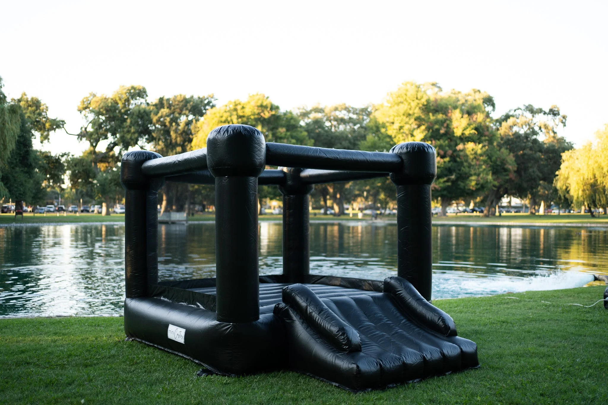 Mini Luna - Black Bounce House - Image 2