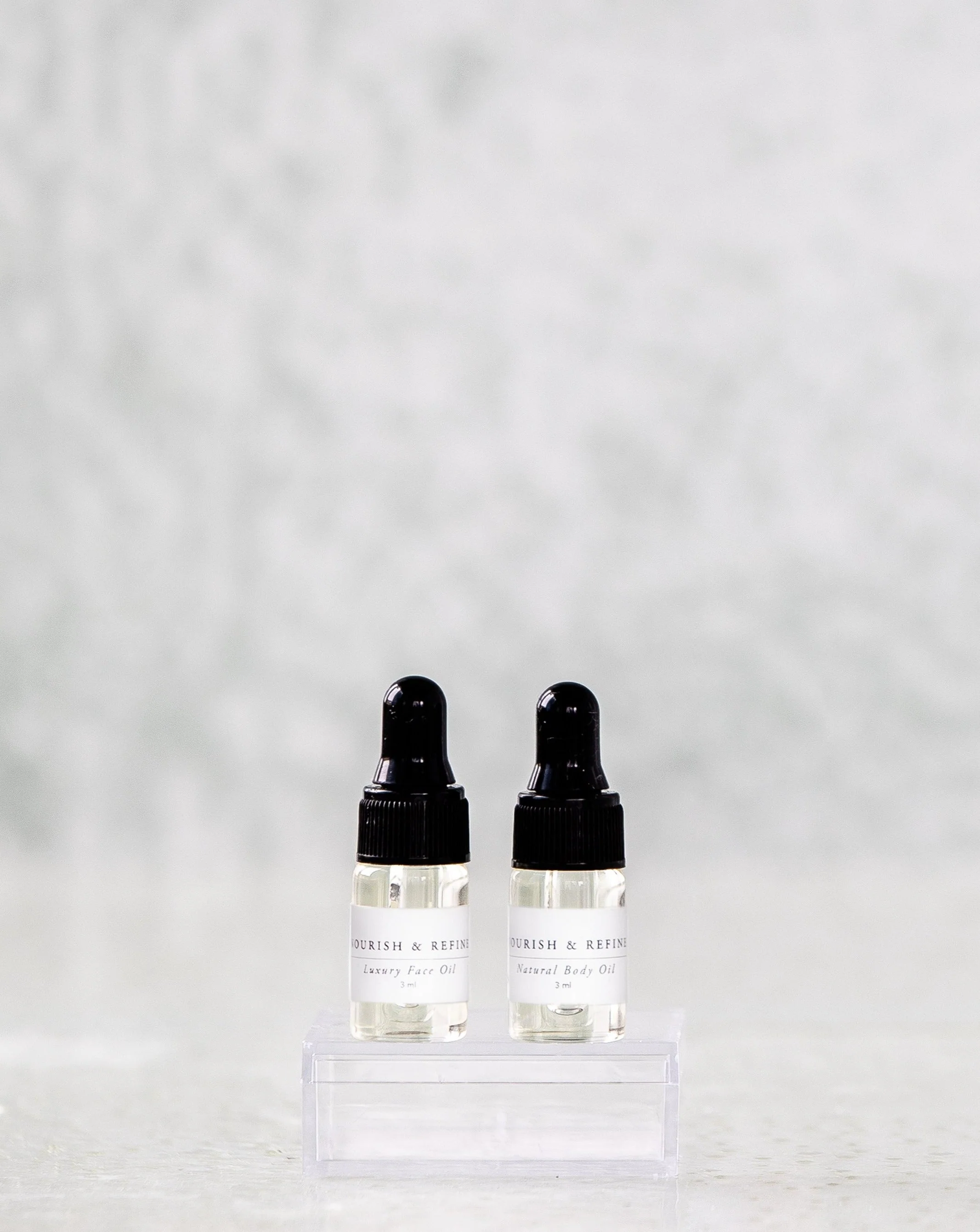 Mini Lux Face & Body Oil Set