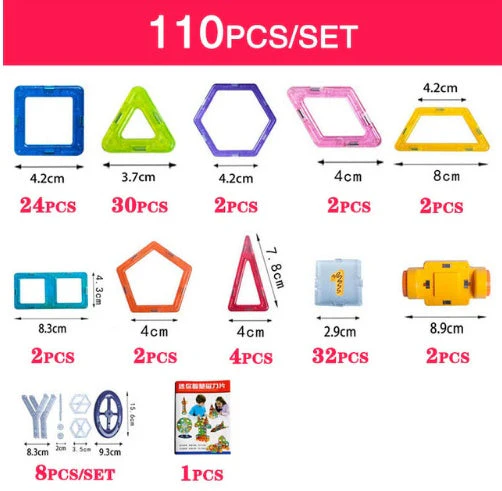 Mini Magnetic Piece Educational Toys - Image 12