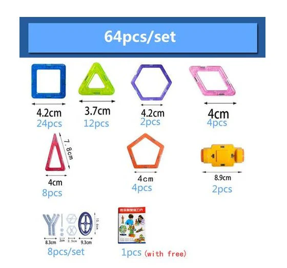 Mini Magnetic Piece Educational Toys - Image 5