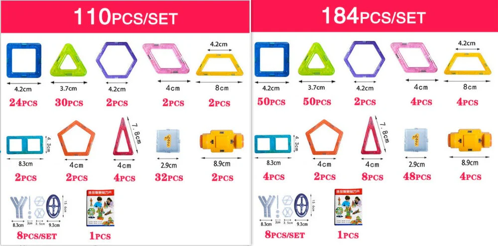 Mini Magnetic Piece Educational Toys - Image 7