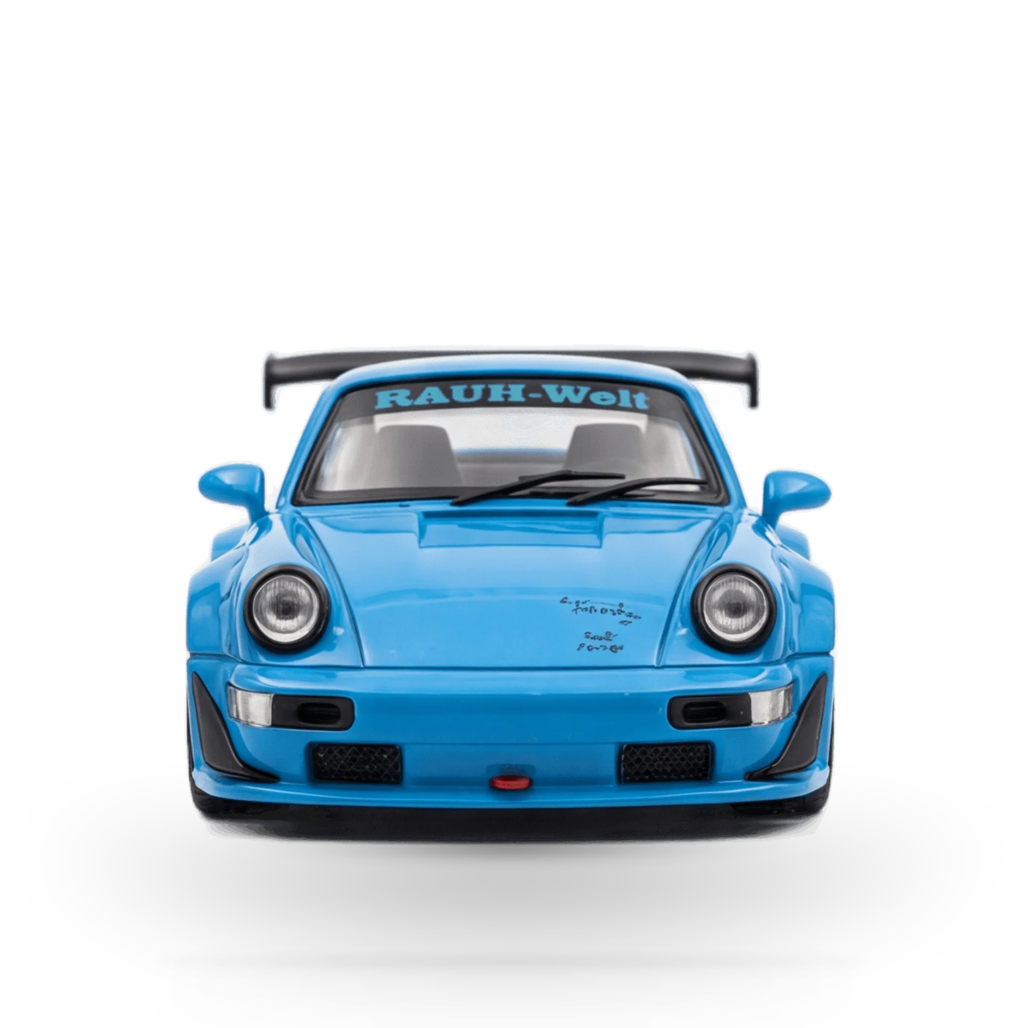 Mini Station Porsche 911 964 RWB HIDEYOSHI blue 1:64 - Image 5