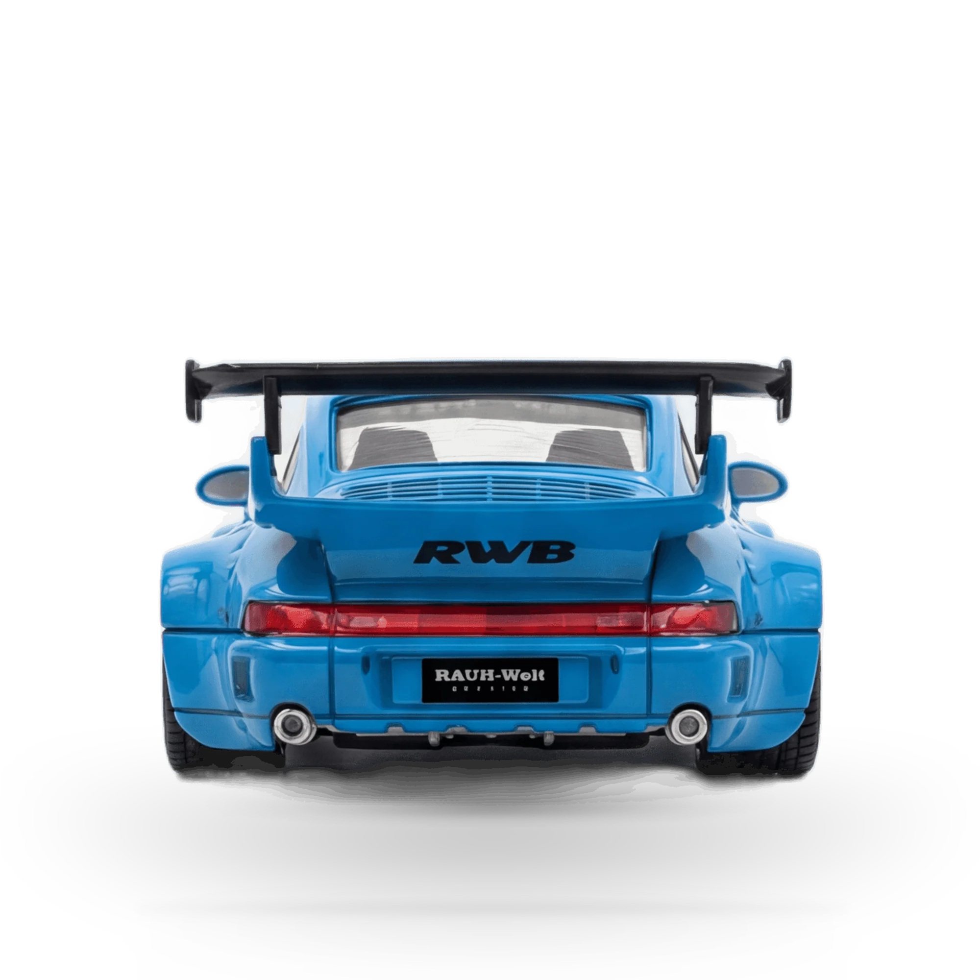 Mini Station Porsche 911 964 RWB HIDEYOSHI blue 1:64 - Image 6