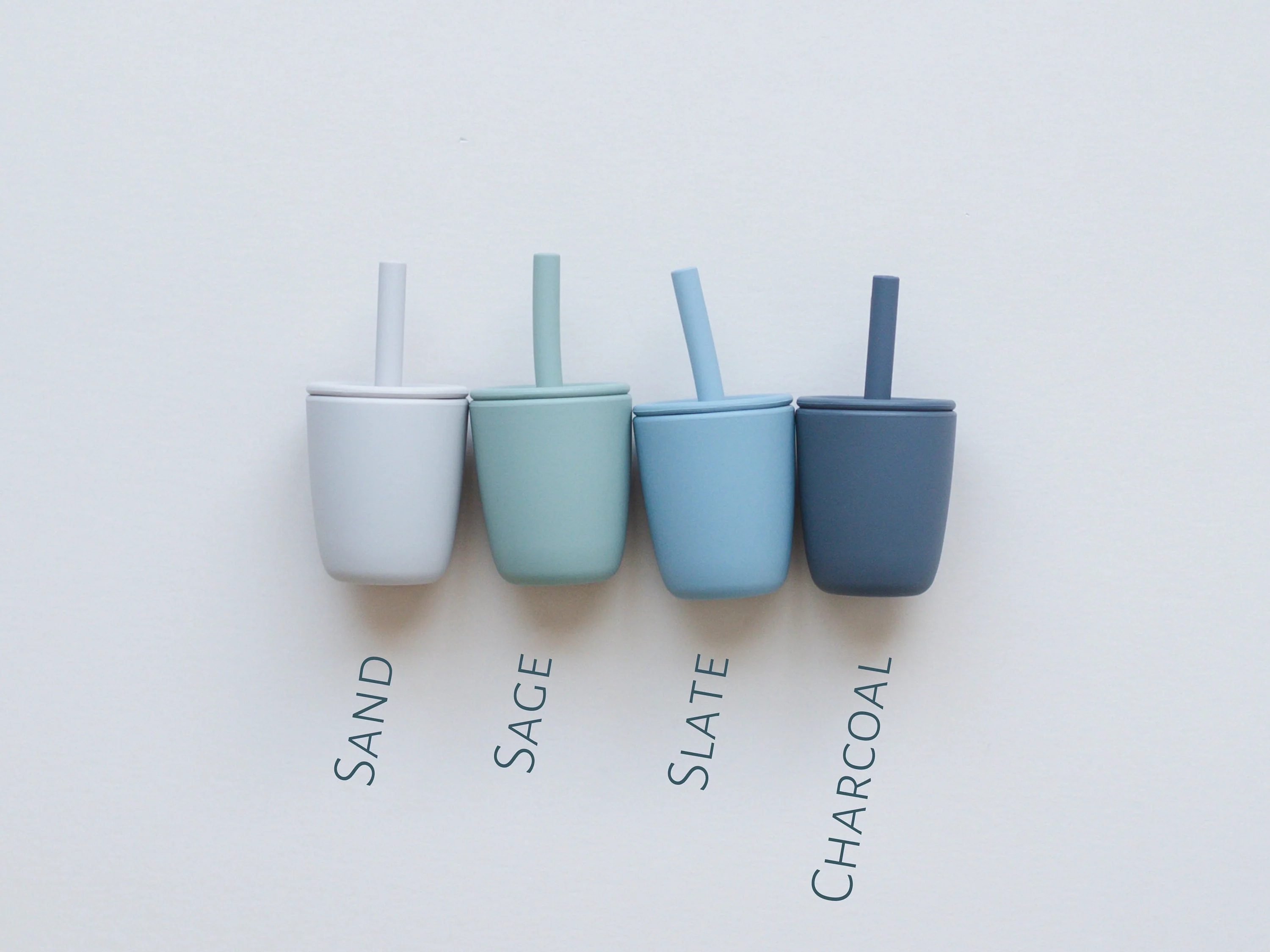 Mini Straw Cup - Silicone Straw Cup for Babies & Young Toddlers - Image 2