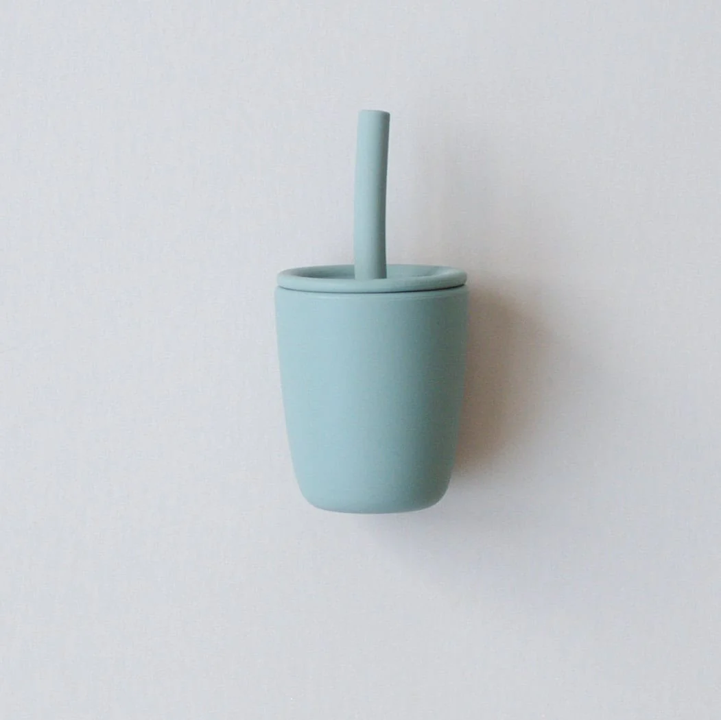 Mini Straw Cup - Silicone Straw Cup for Babies & Young Toddlers - Image 4