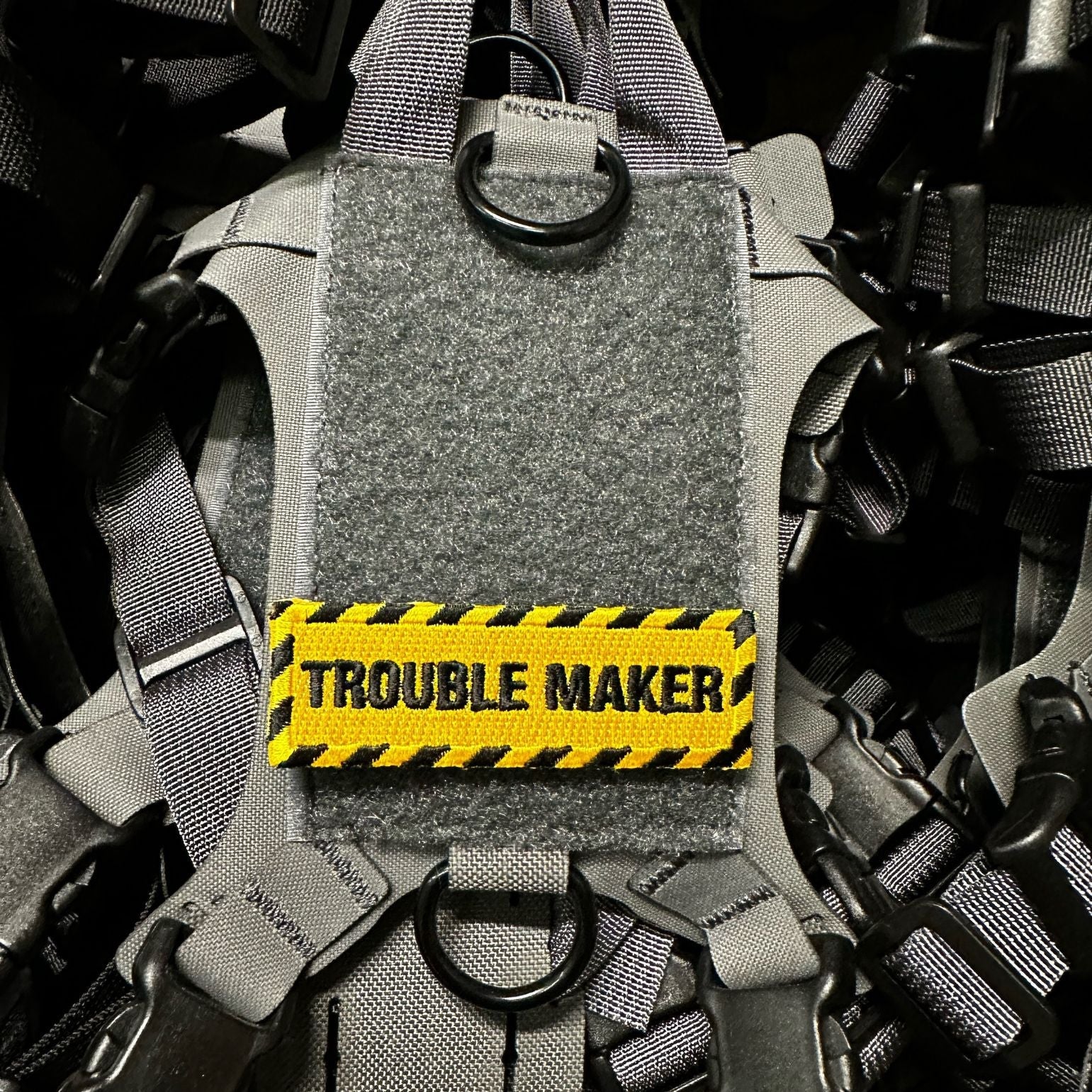 Mini Trouble Maker Embroidered Morale Patch - Image 2