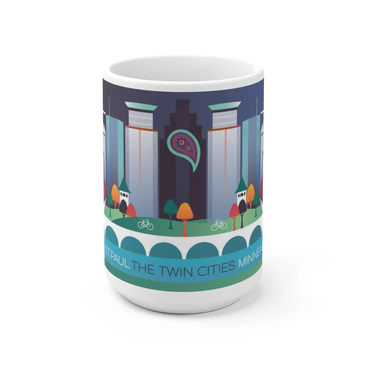 MINNEAPOLIS-ST. PAUL 11 OZ OR 15 OZ CERAMIC MUG - Image 2