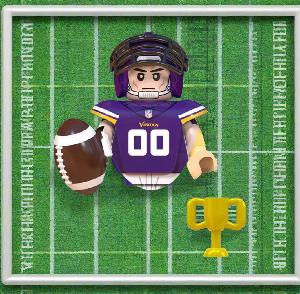 Minnesota Vikings Team Minifigure - Image 2