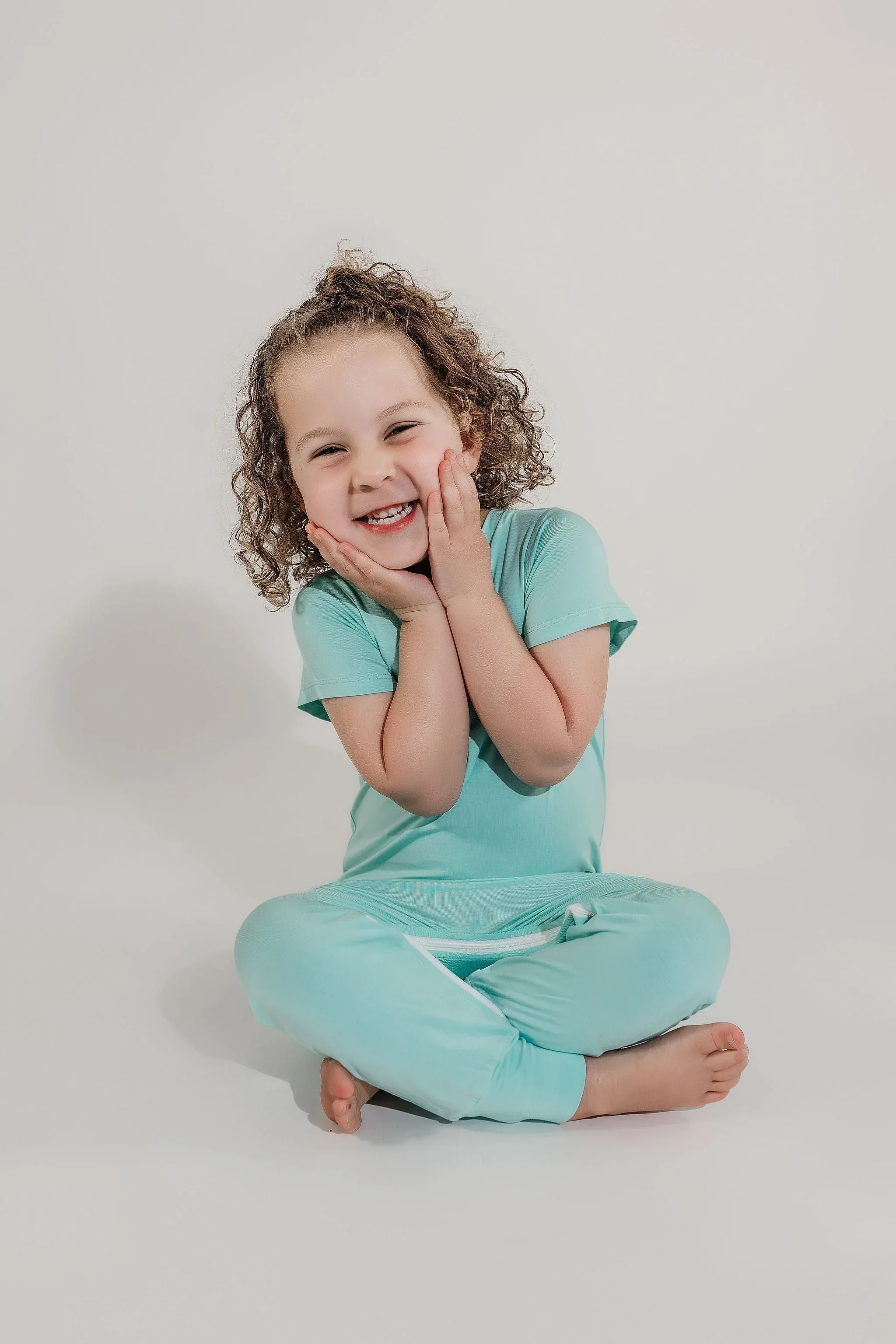 Mint Bamboo Lyocell Zip Romper - Image 4